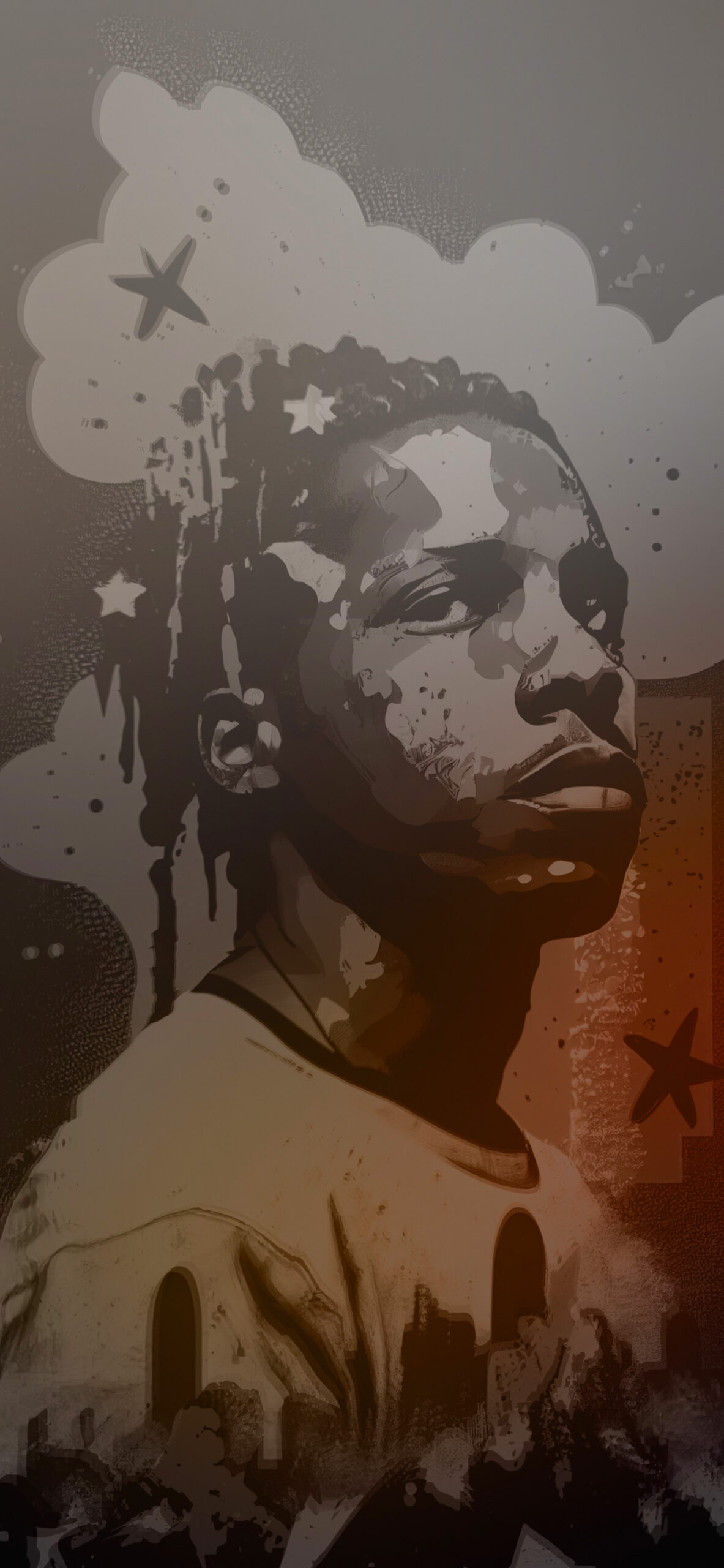 A$ap Rocky Orange Wallpaper