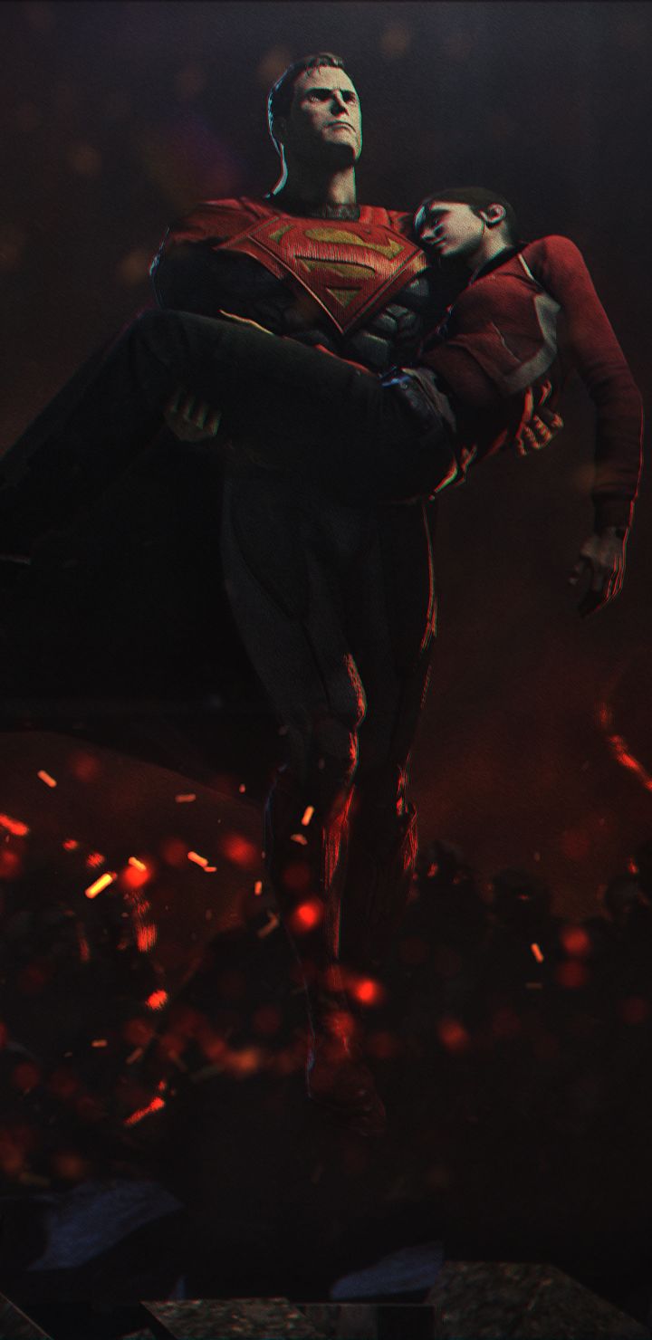 Mobile wallpaper: Superman, Crossover