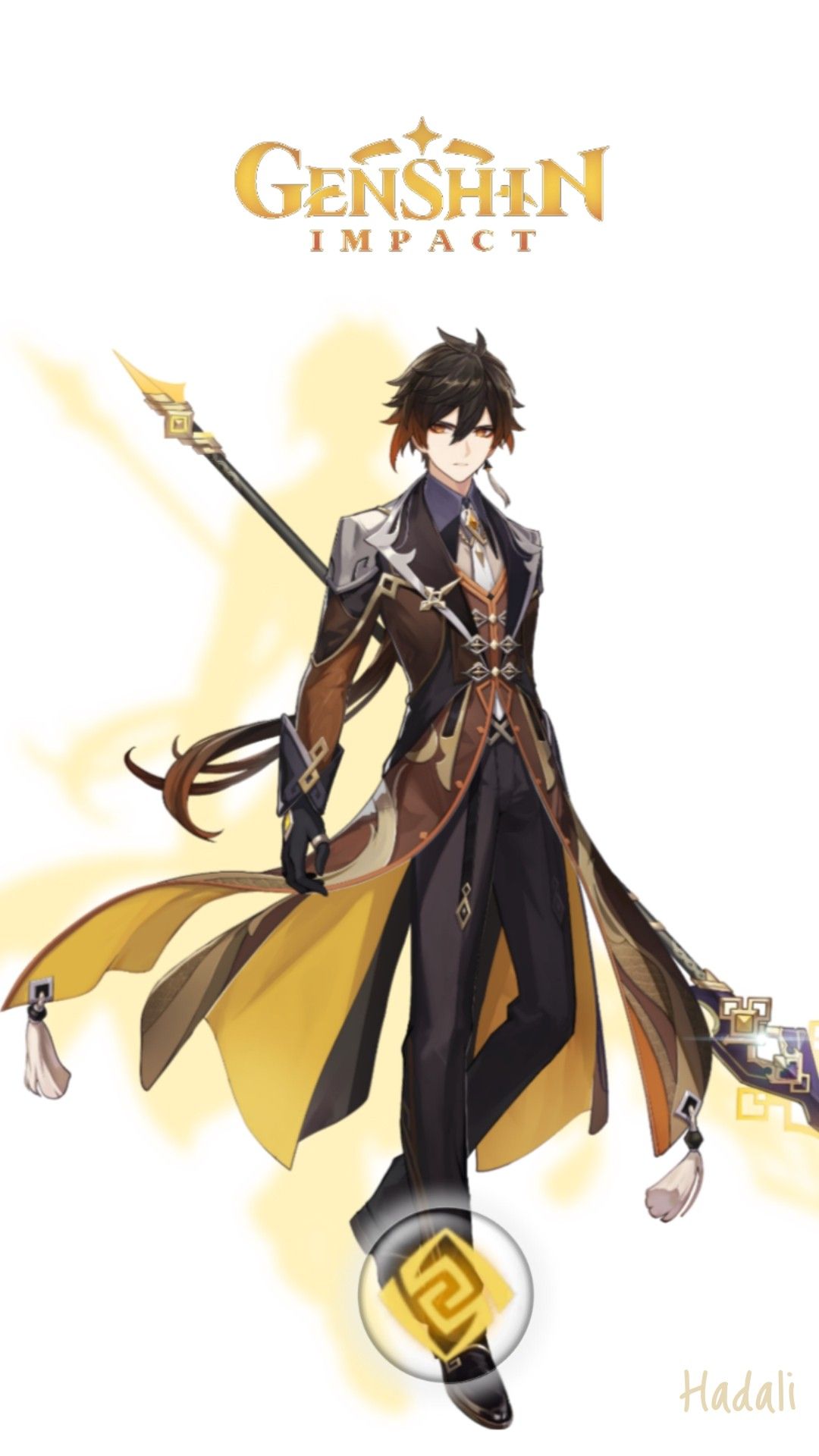 Genshin Impact Zhongli Mobile Wallpaper