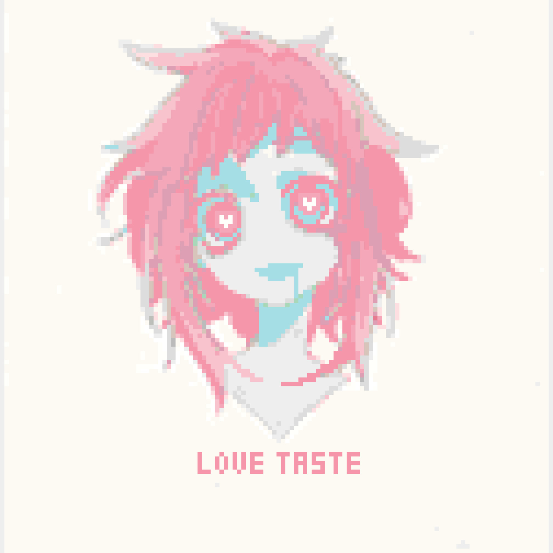 Love Taste pixel art