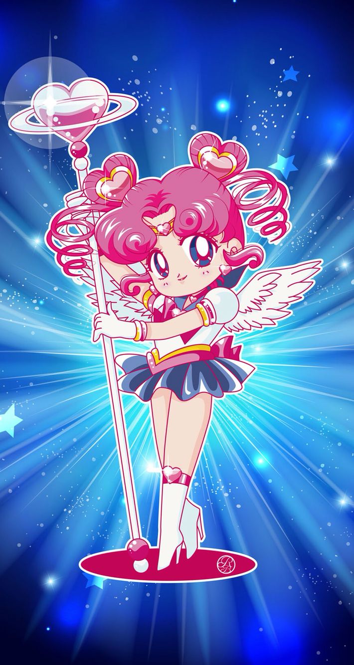 Sailor Chibi Chibi Wallpaper. Sailor