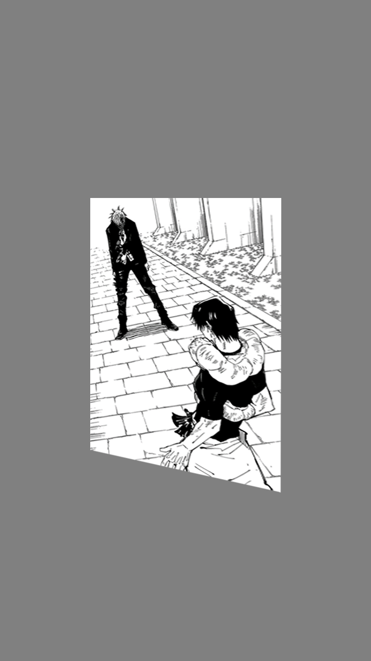 Satoru Gojo Wallpaper Gray. Anime