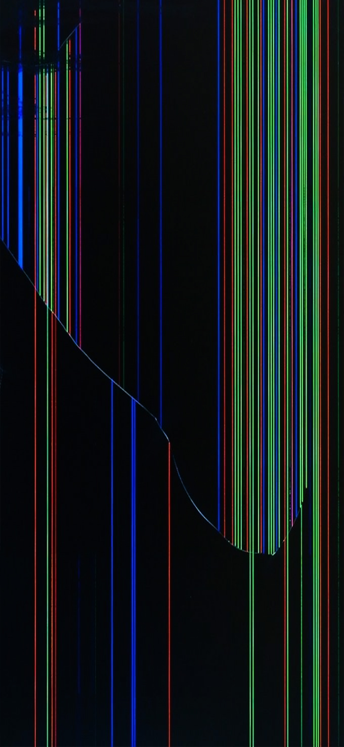 Cracked Screen Wallpaper For iPhone