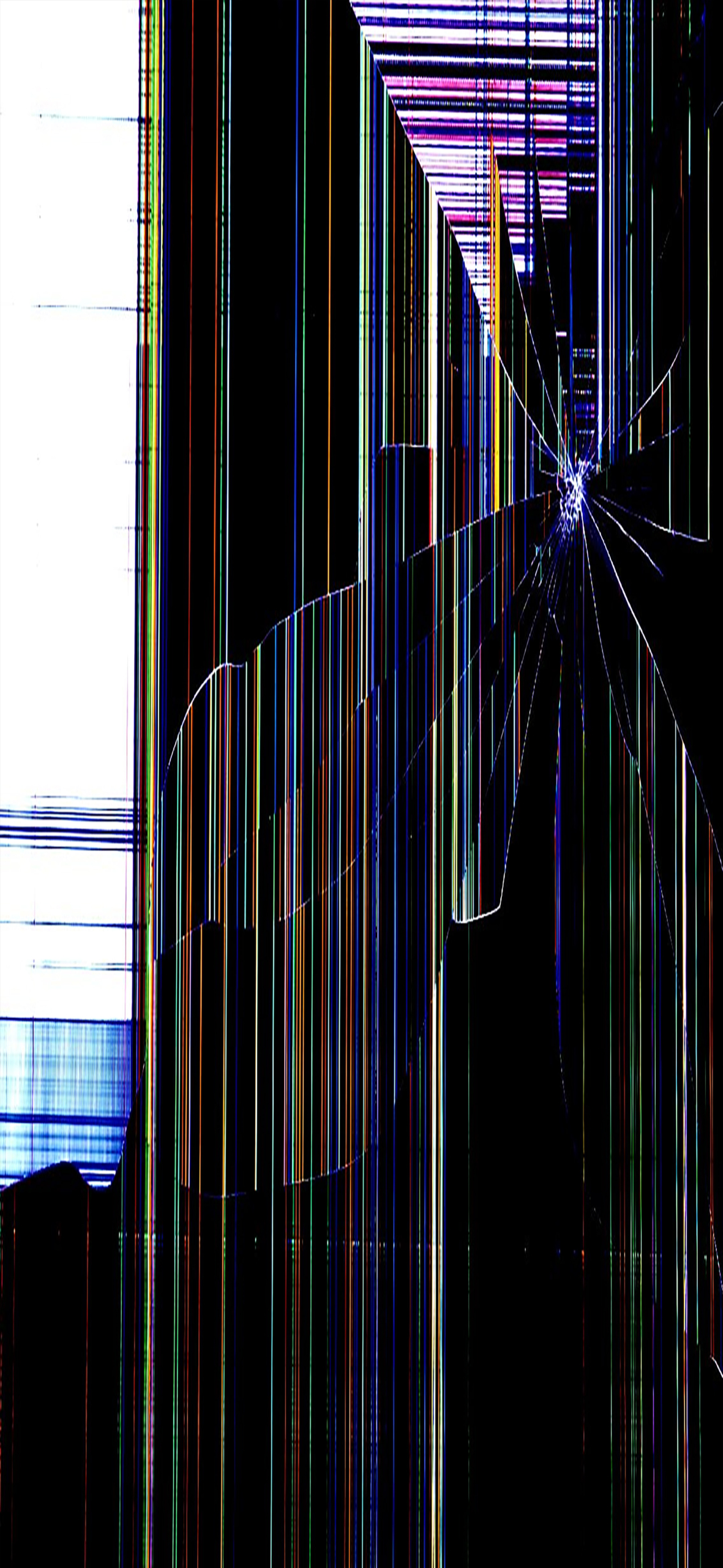 Cracked Screen Wallpaper For iPhone