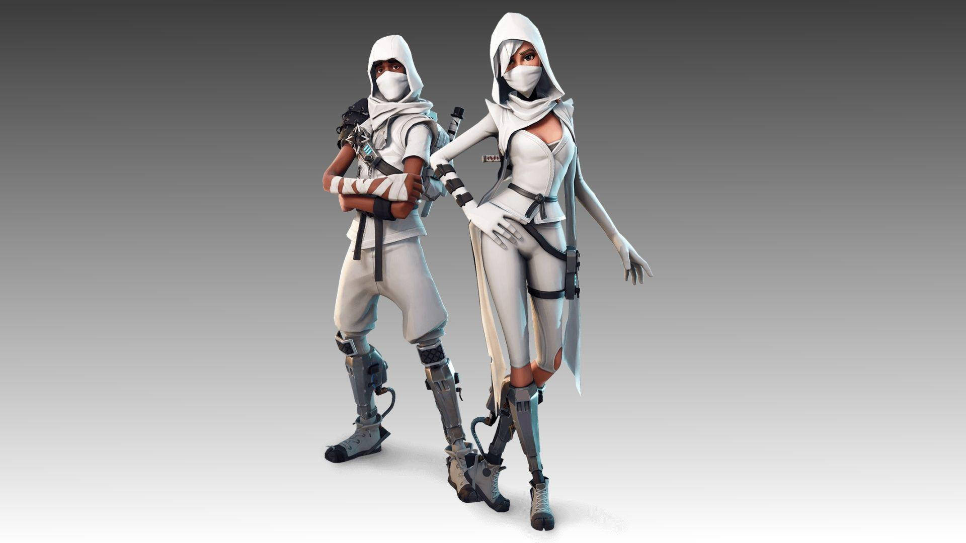 Download Cool Fortnite Skin White