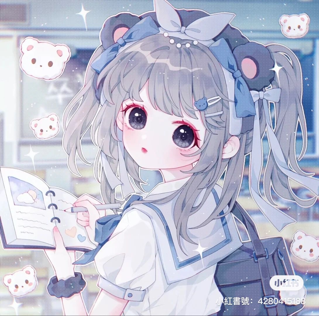 Cute anime girl wallpaper, Chibi anime