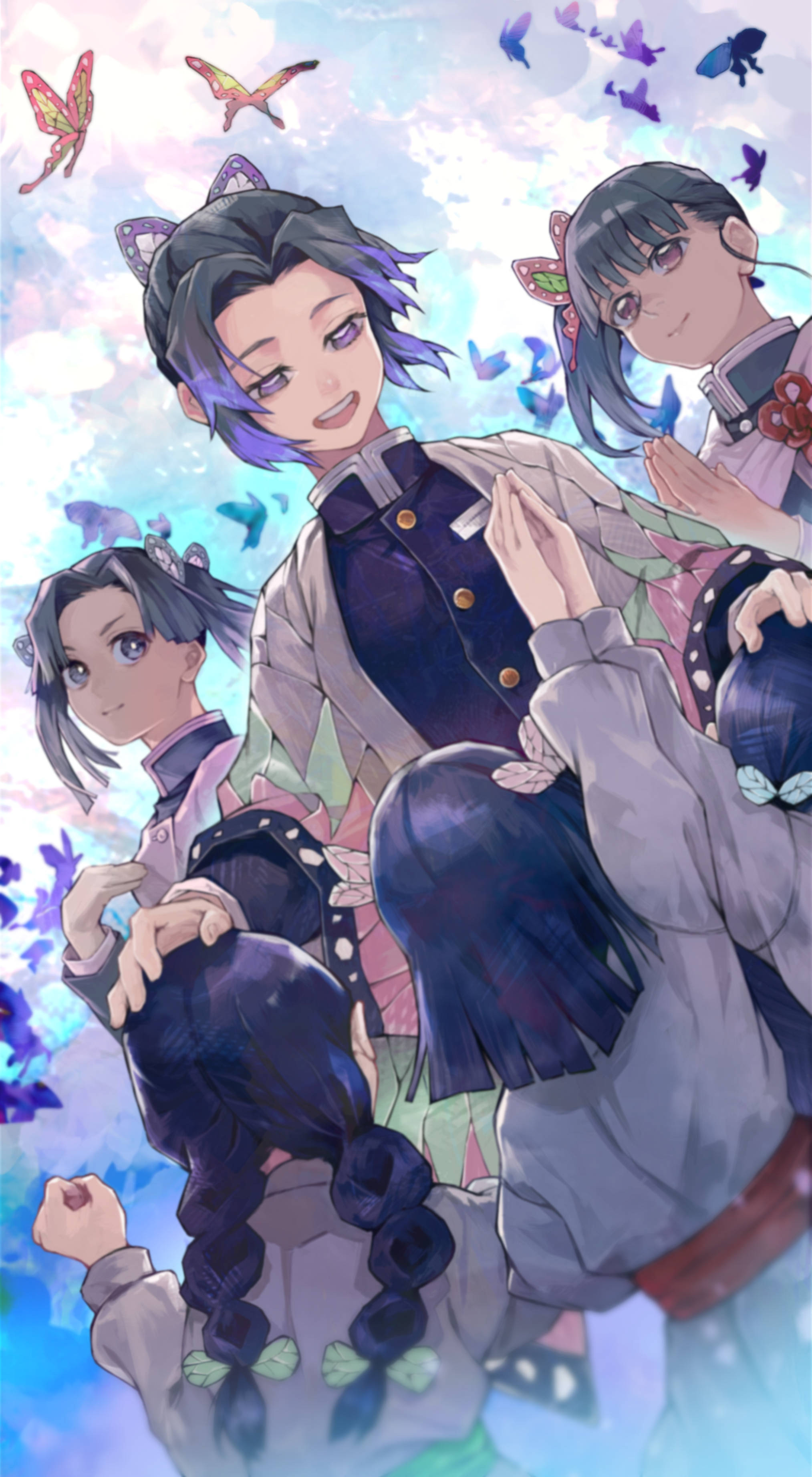 Download Aoi Kanzaki Friends Wallpaper