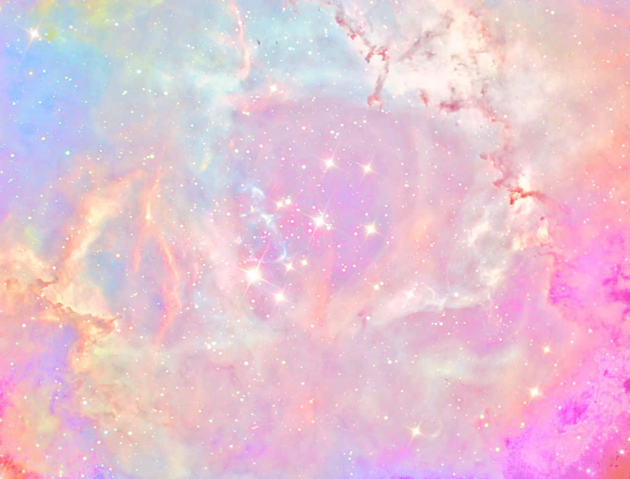 Cute Pastel Galaxy Wallpaper