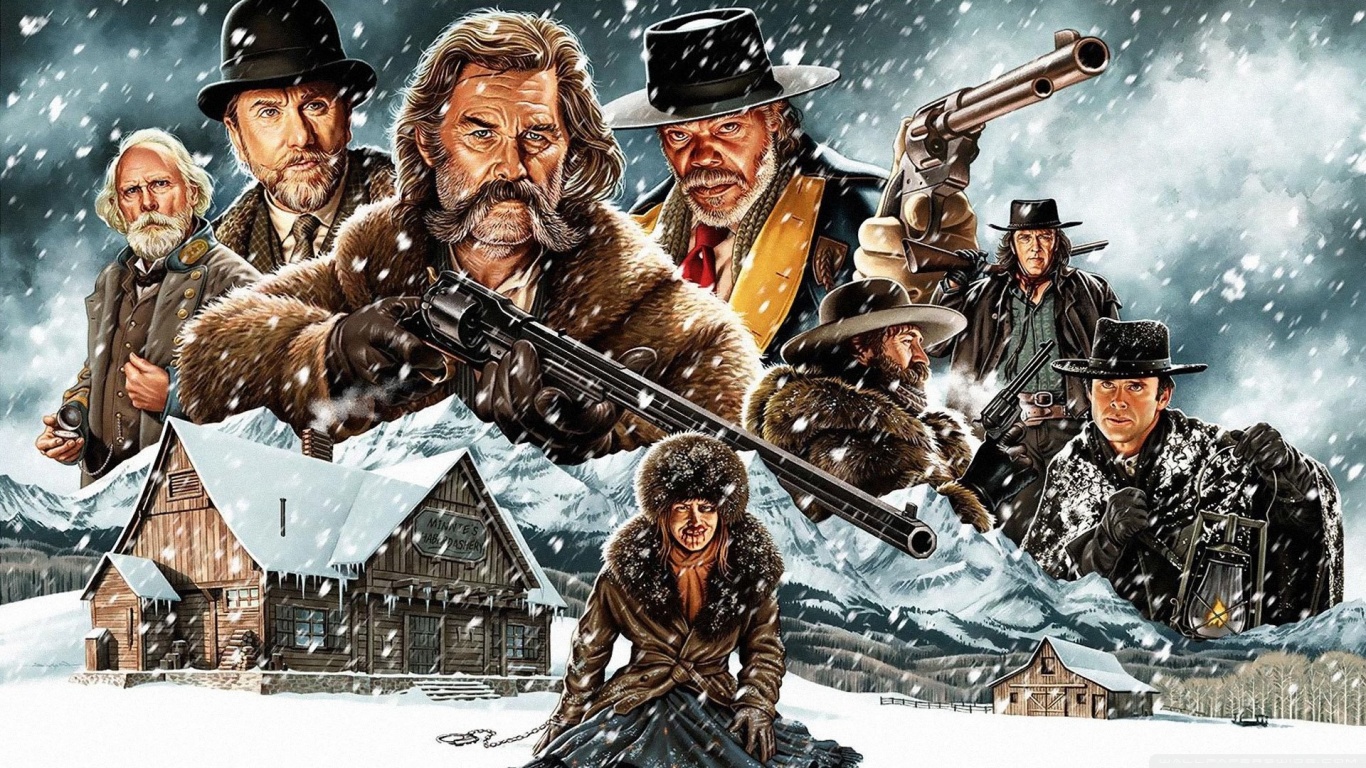 The Hateful Eight 8 Western Movie Film