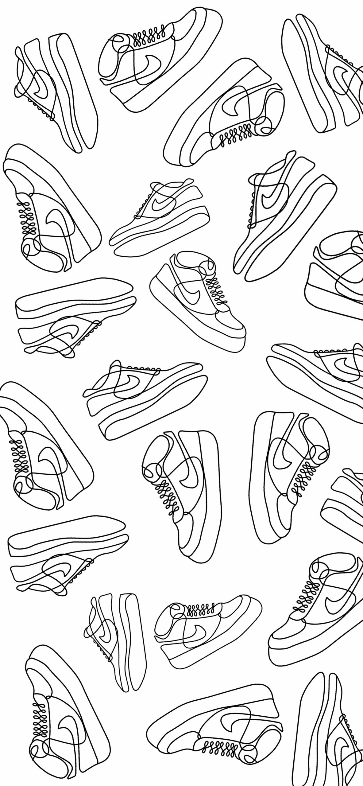 Nike Sneakers White Minimalist