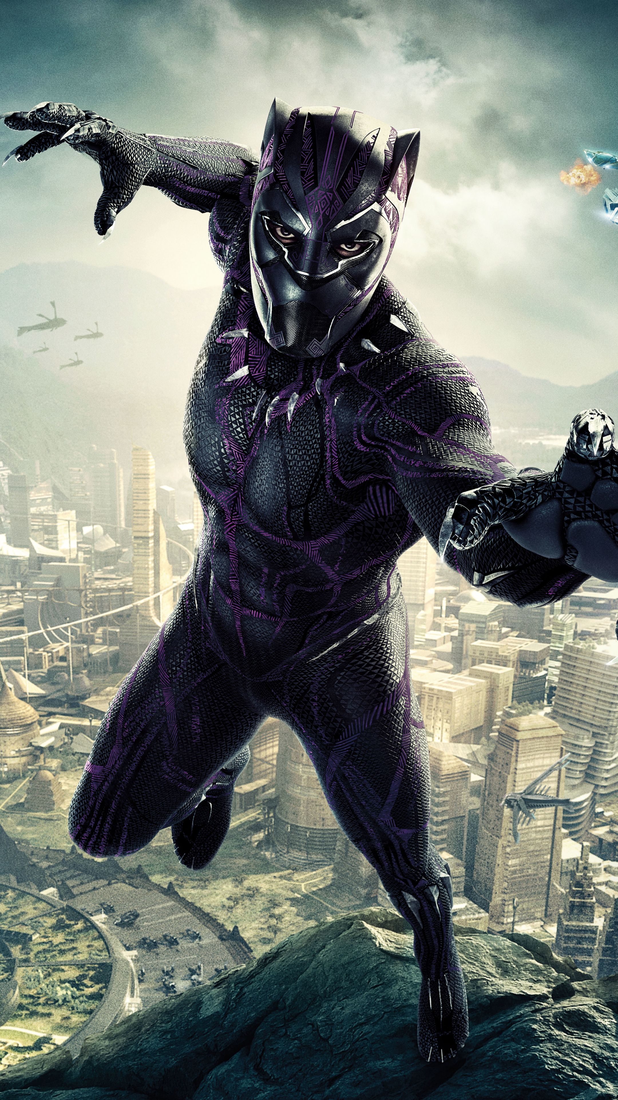 Black Panther Wallpaper 4k iPhoneD