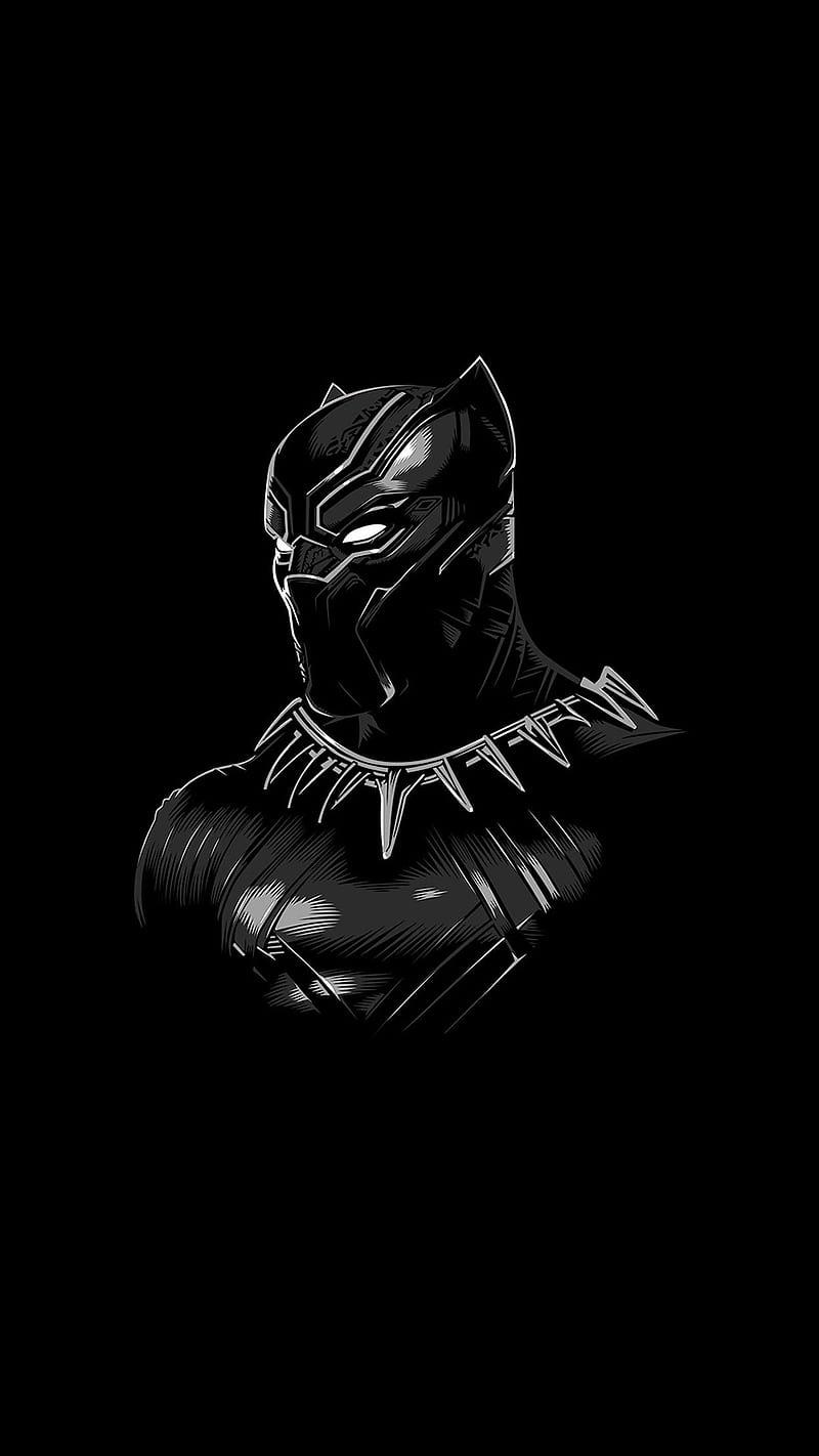 My Black Panther depth effect wallpaper