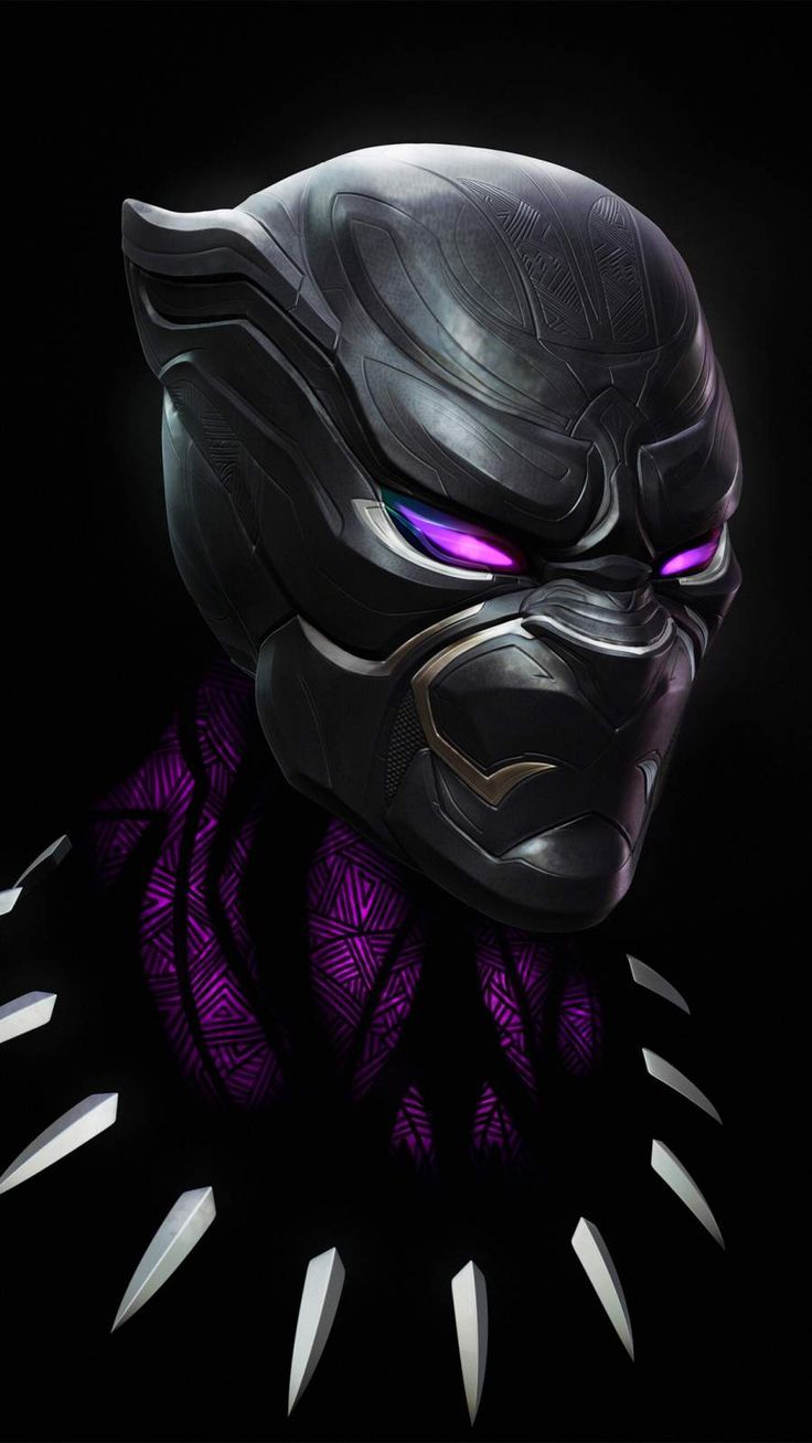 iPhone Wallpaper. Black panther marvel