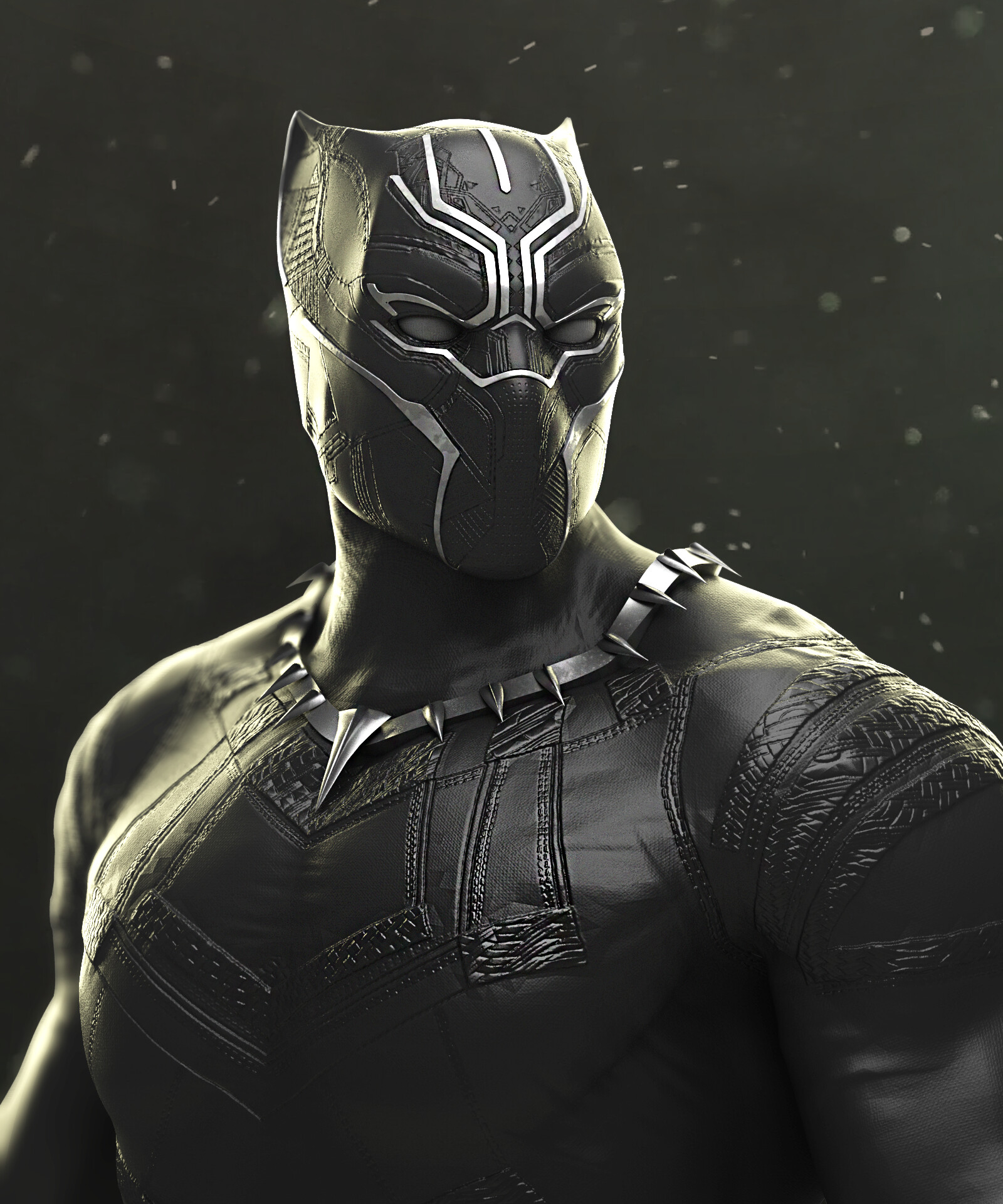Black Panther 3D Sculpt Tribute