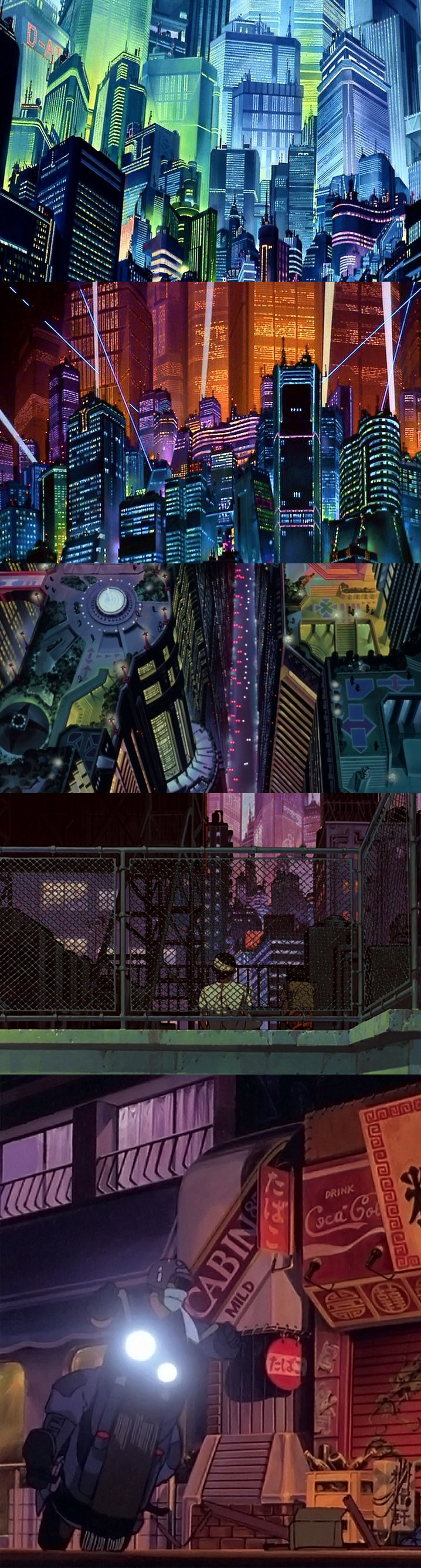 Akira. Cyberpunk art, Cyberpunk city