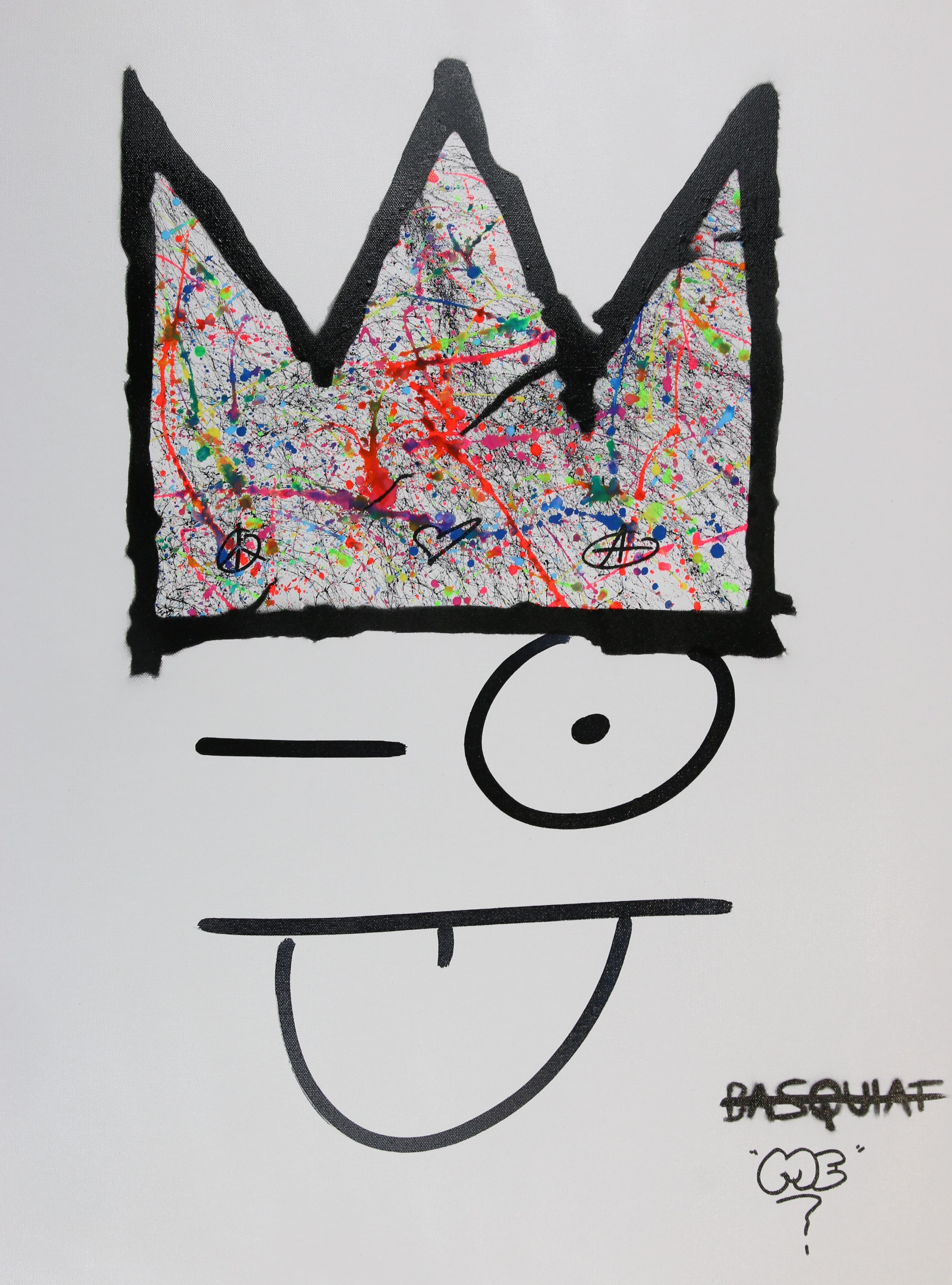 My Basquiat Jackson Pollock