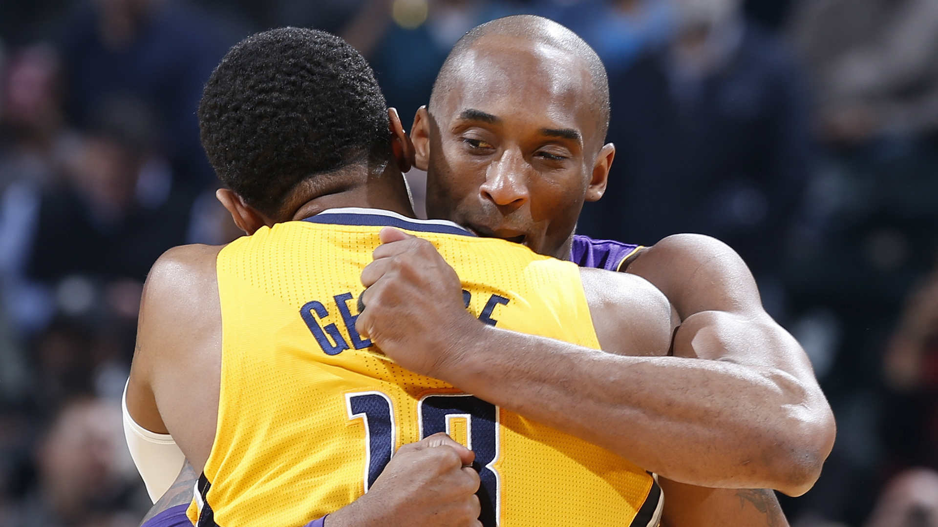Paul George beat Kobe Bryant for game
