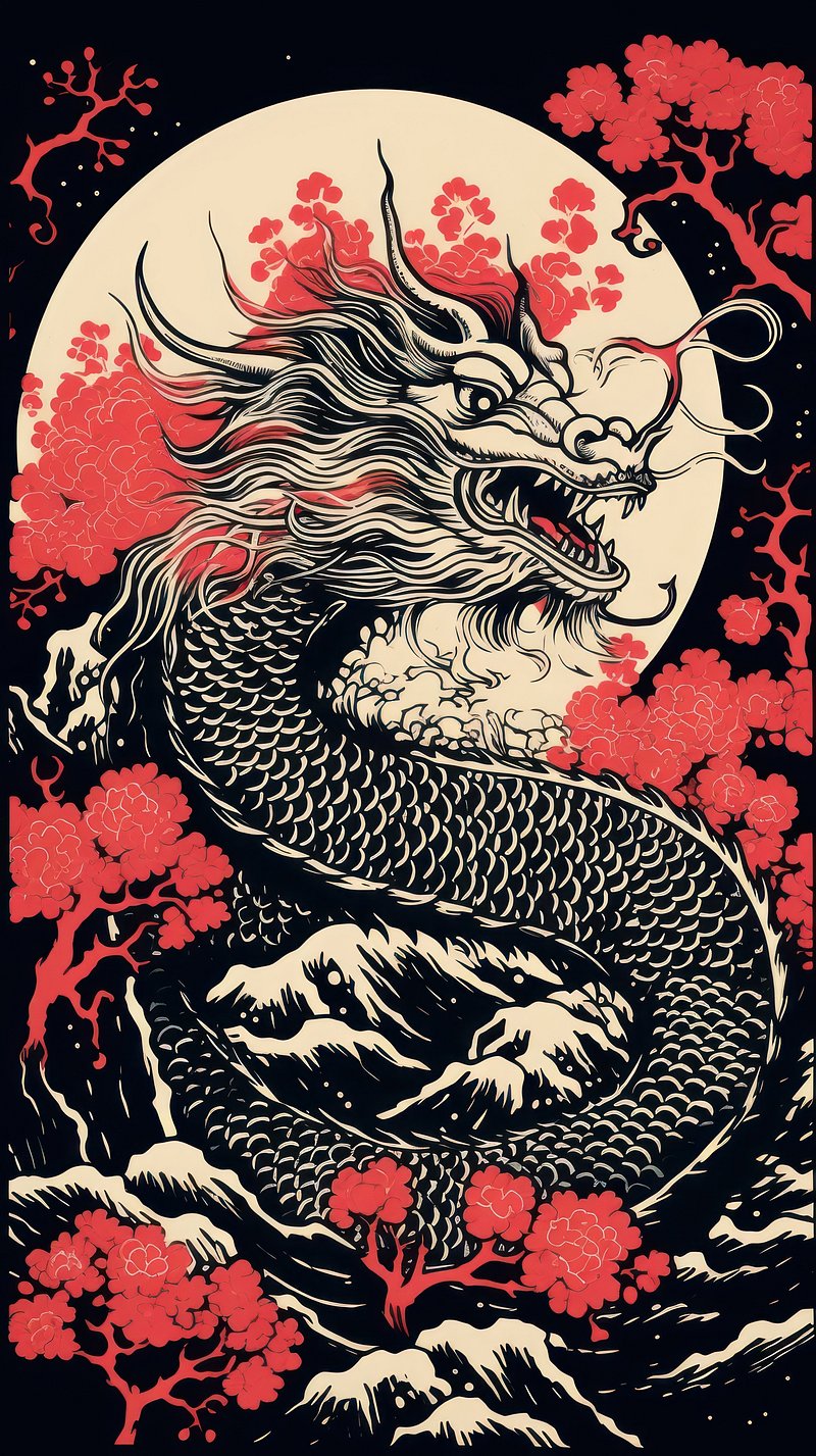 Chinese Dragon Red Wallpapers Wallpaper Cave