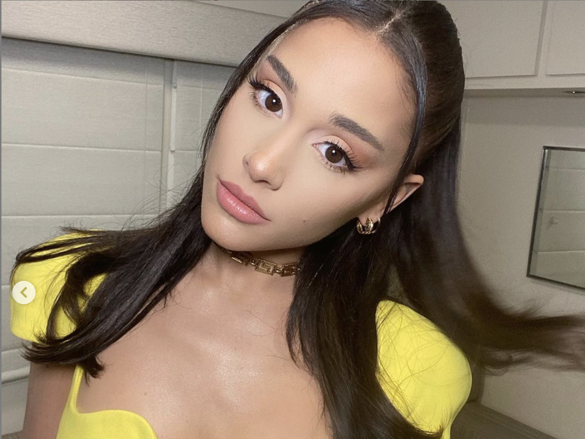 Ariana Grande's latest makeup look has