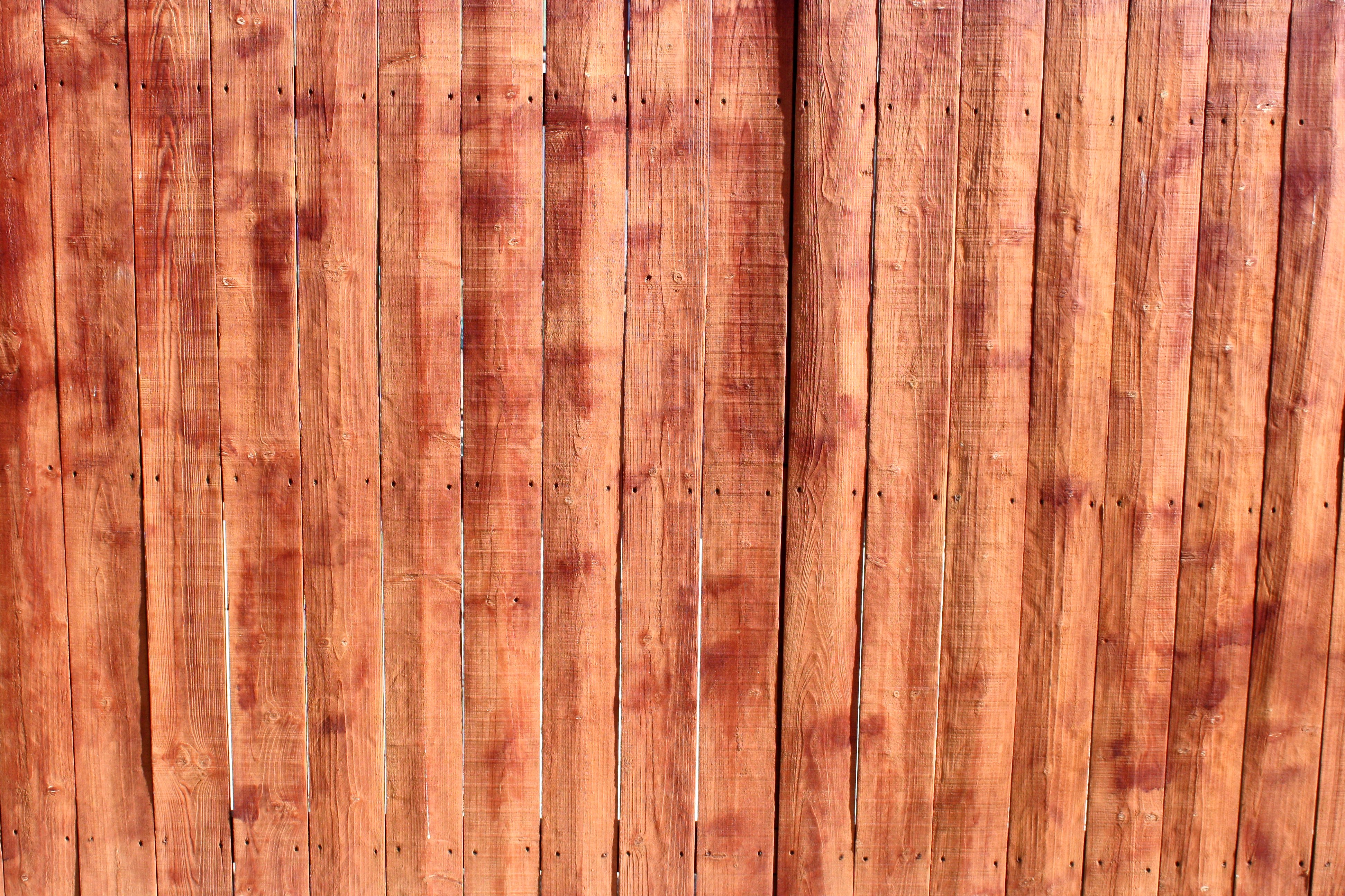 Stained Wooden Fence Texture Picture
