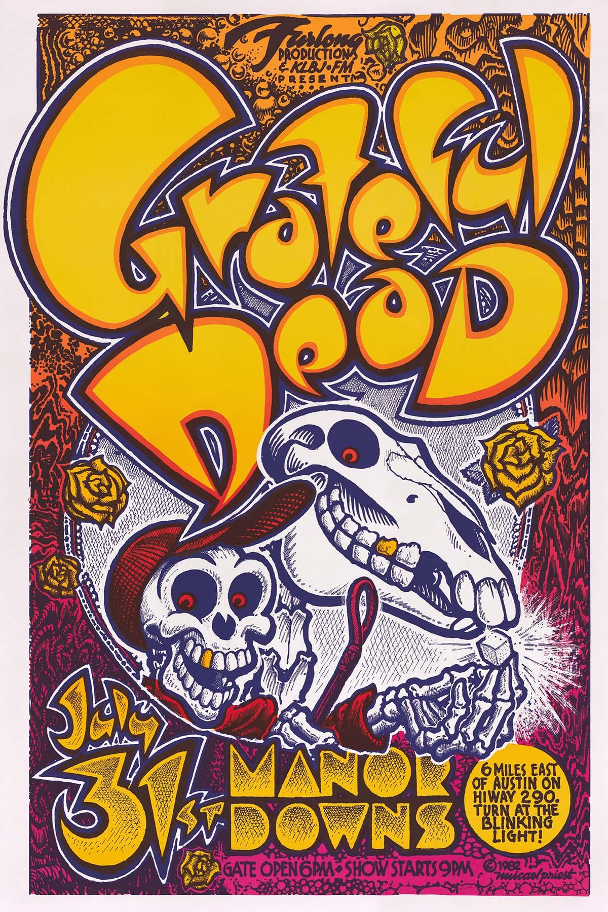 Grateful Dead Vintage Poster