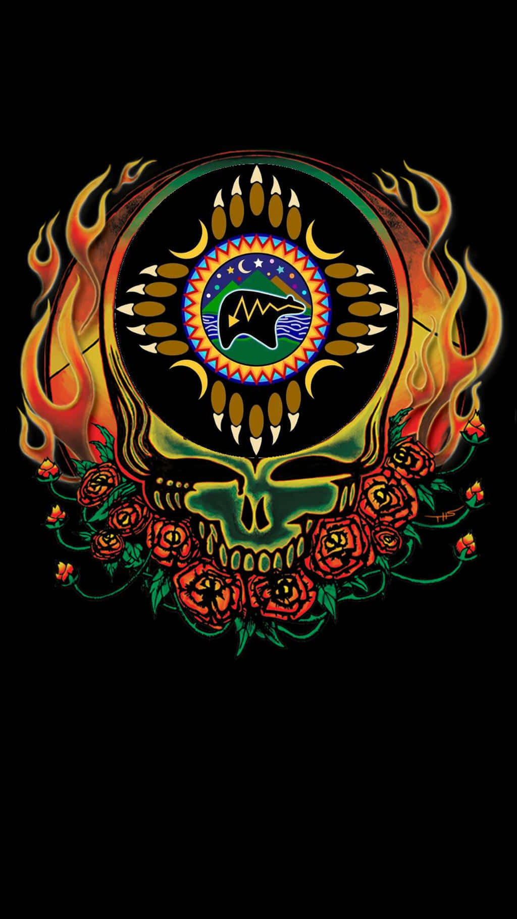Grateful Dead iPhone Wallpaper