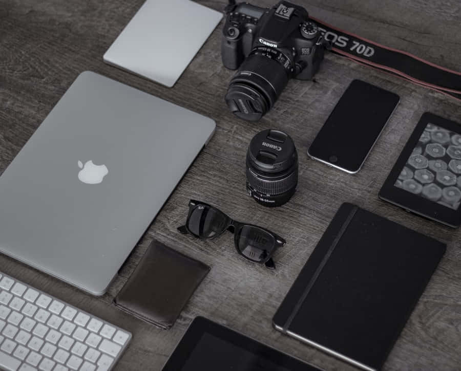 Electronics Background. Wallpaper
