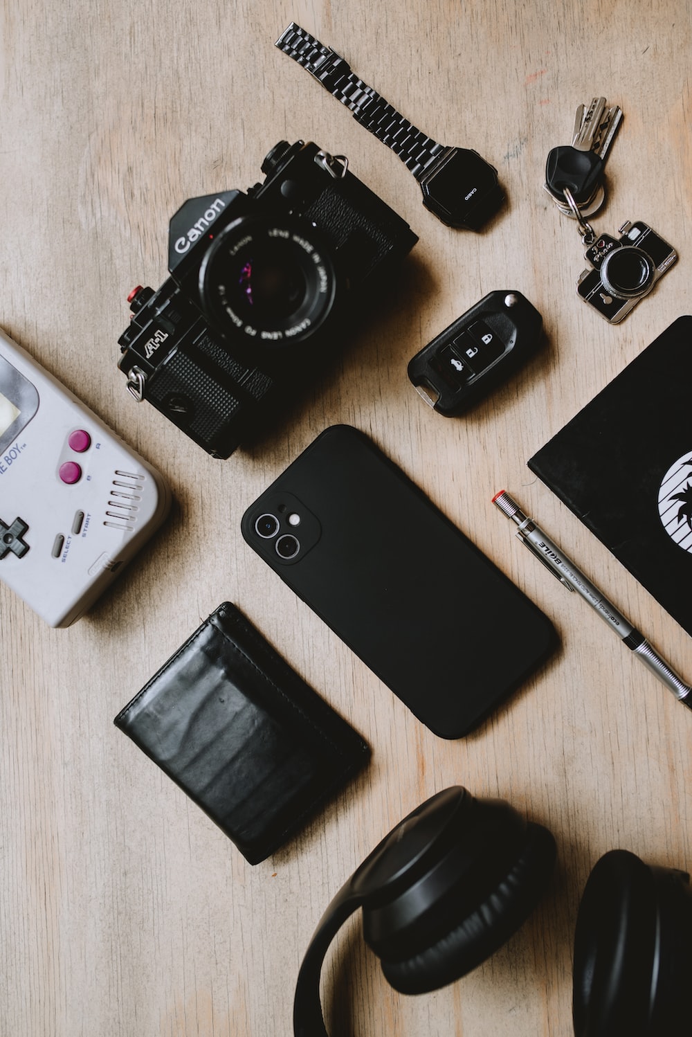 A group of electronics photo
