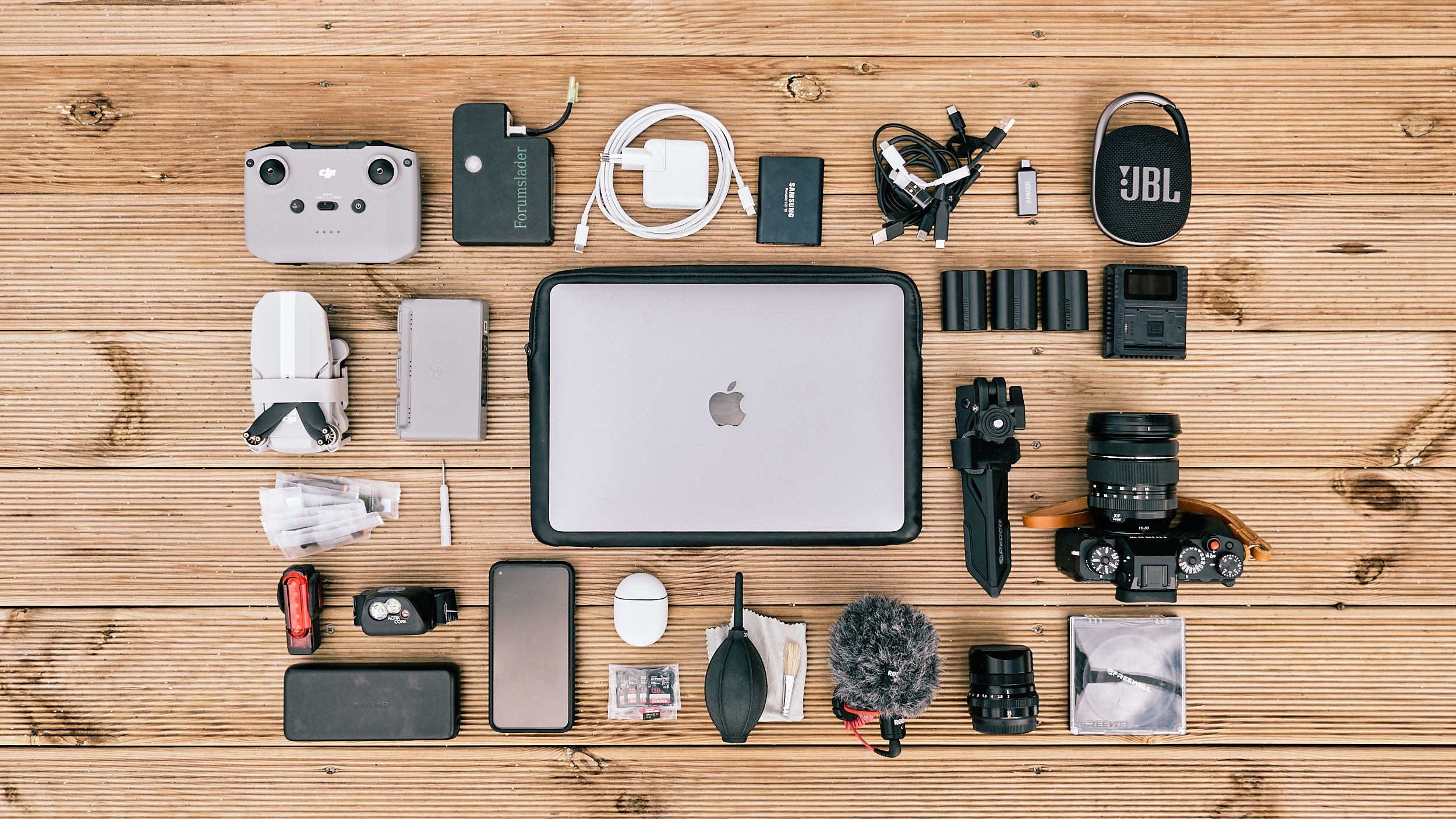 Henry Merk. Camera & Electronics