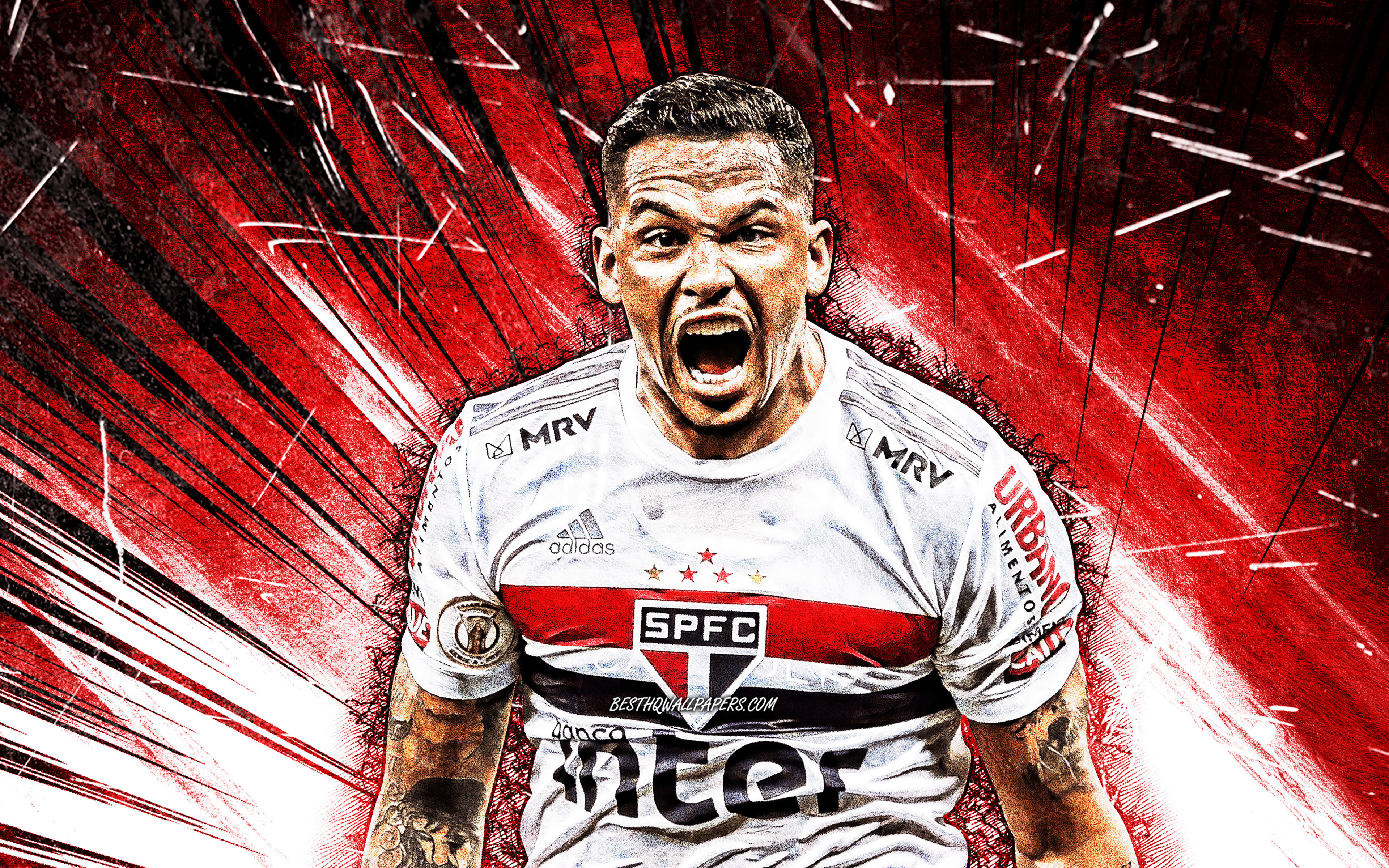 wallpaper 4k, Luciano Neves, grunge