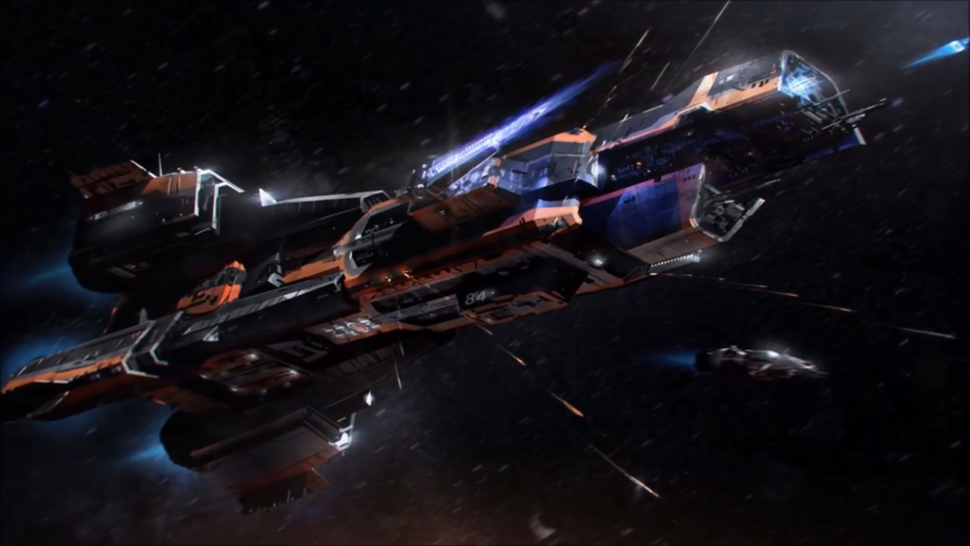 UN Fleet(Iron Sky) vs MCRN Donnager