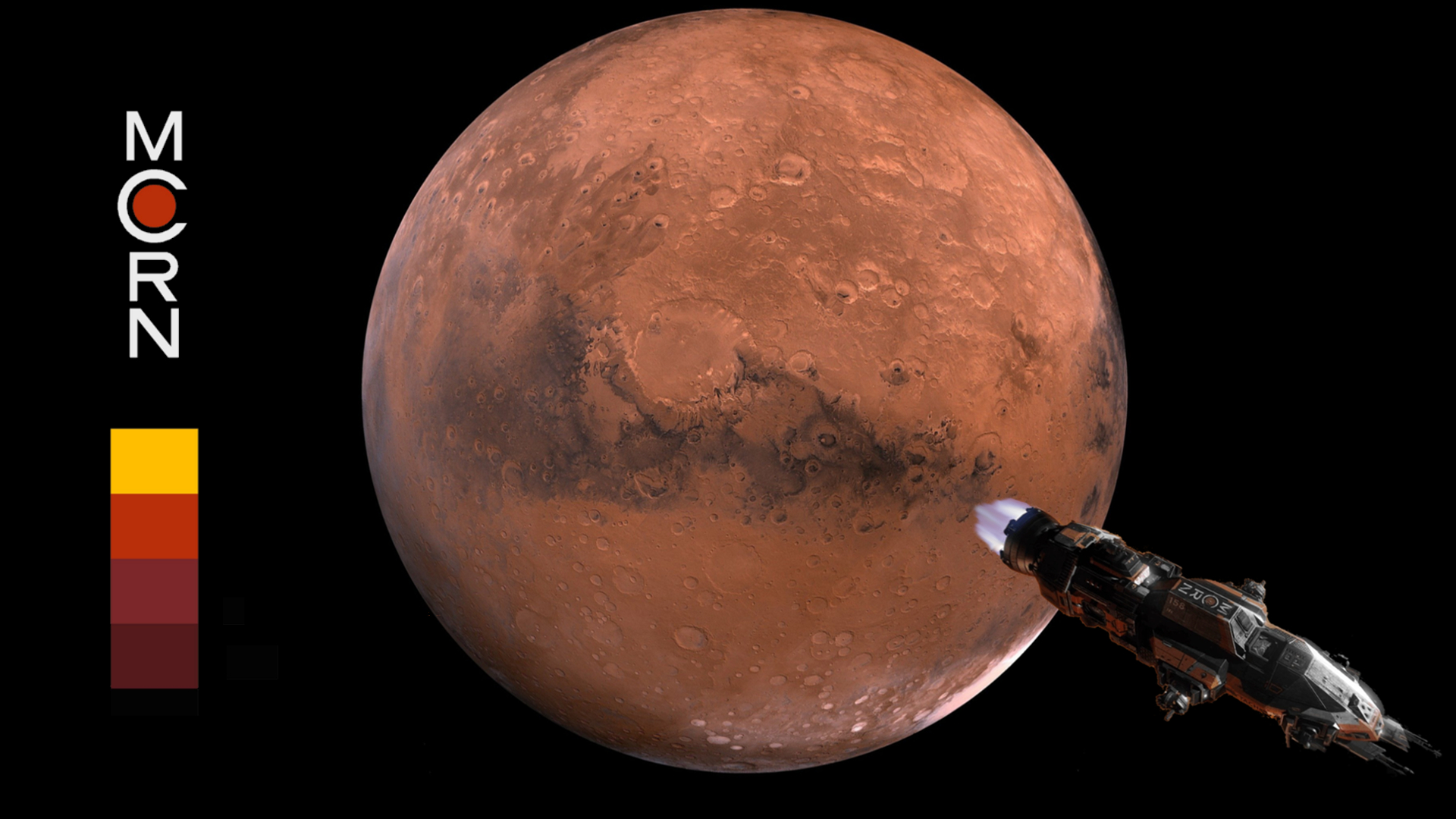 My MCRN themed desktop wallpaper, r