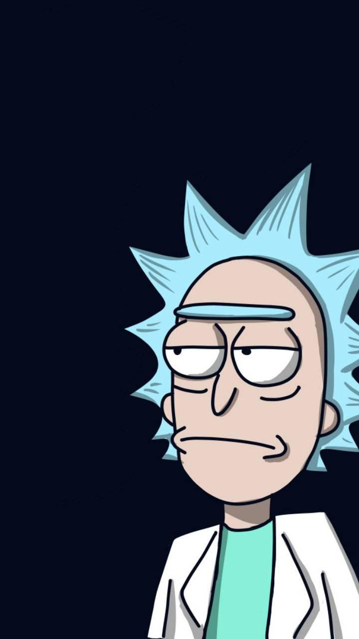 morty drawing, iPhone wallpaper rick
