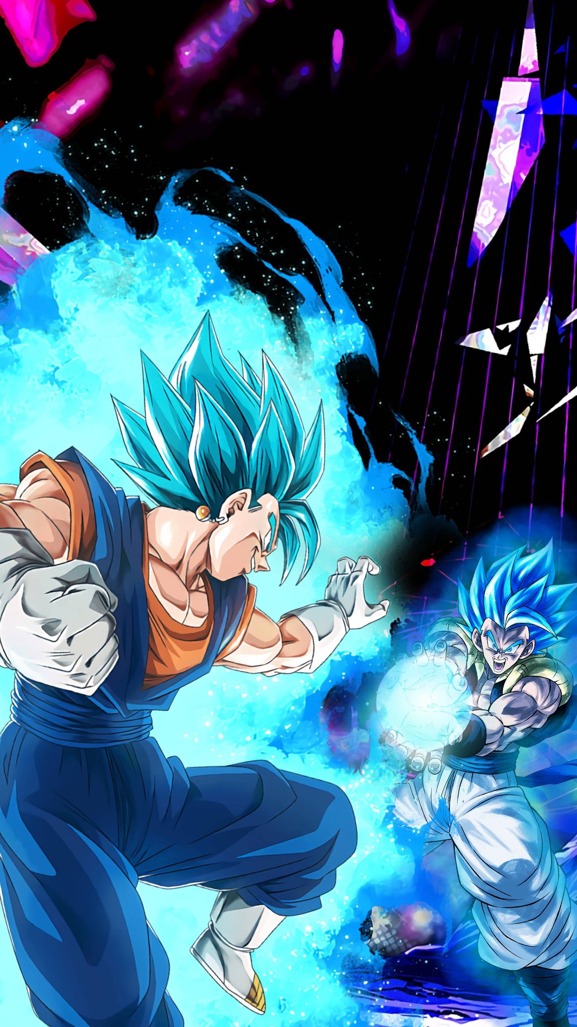 Gogeta Vs Vegito Wallpaper. Edit