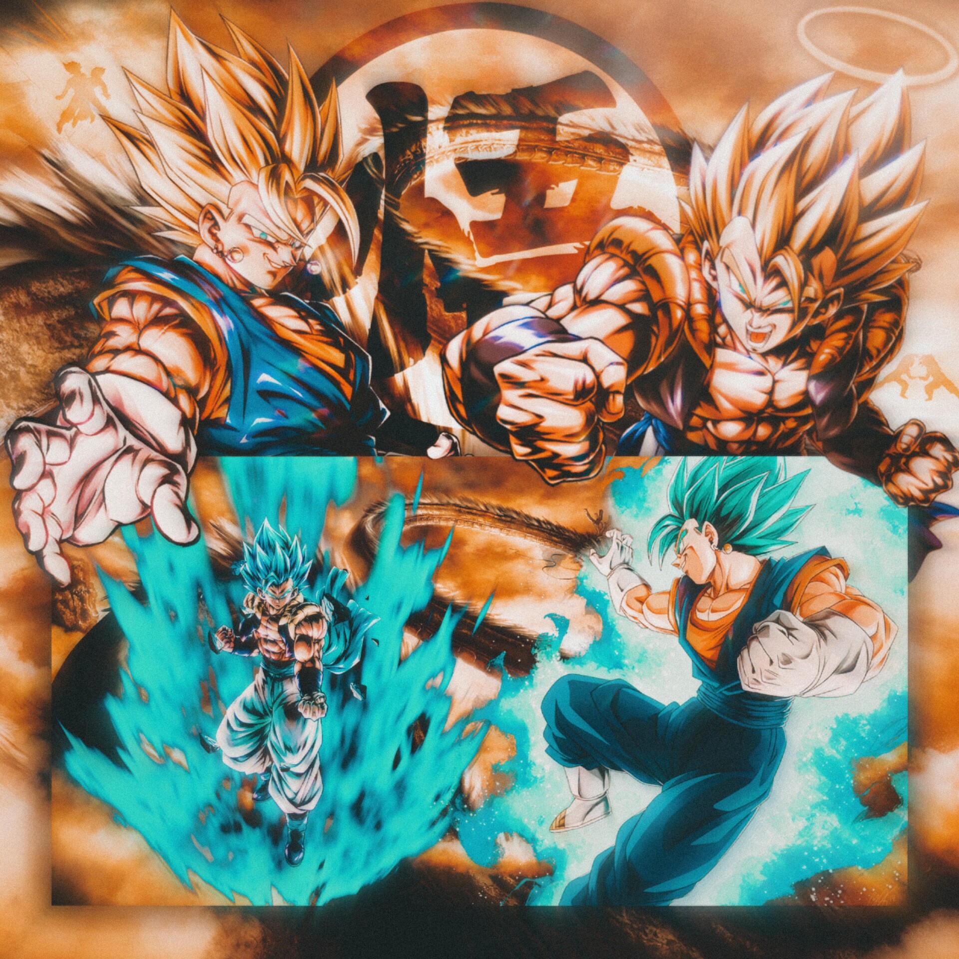Vegito VS Gogeta