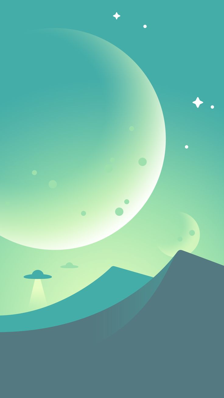 Minimalist wallpaper, Landscape