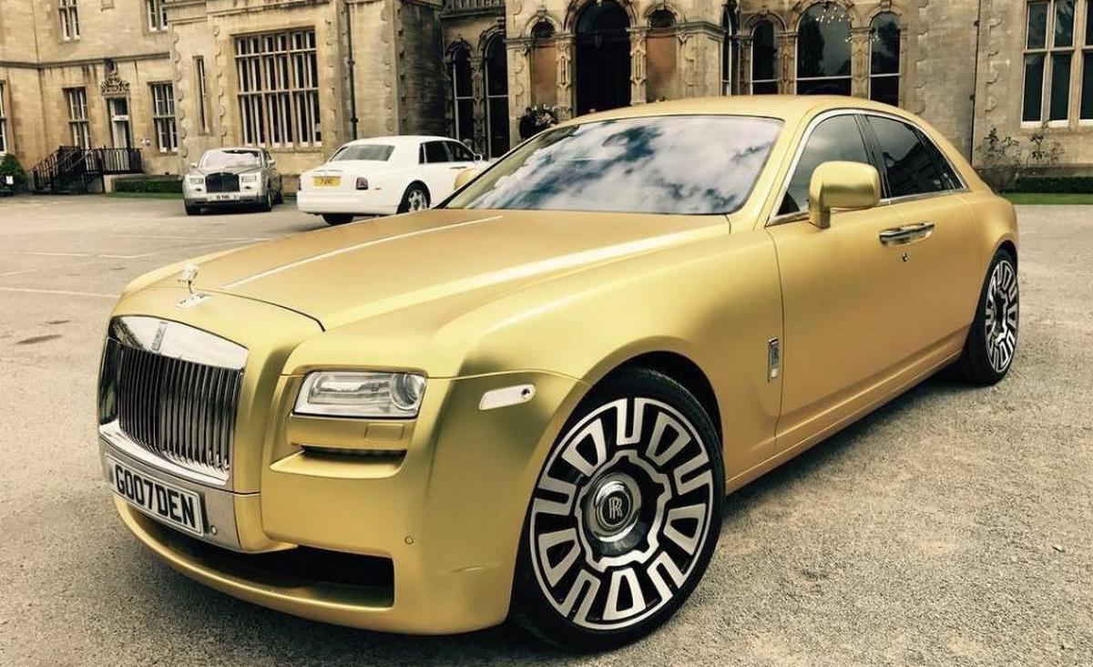 This Matte Gold Rolls Royce Can Be