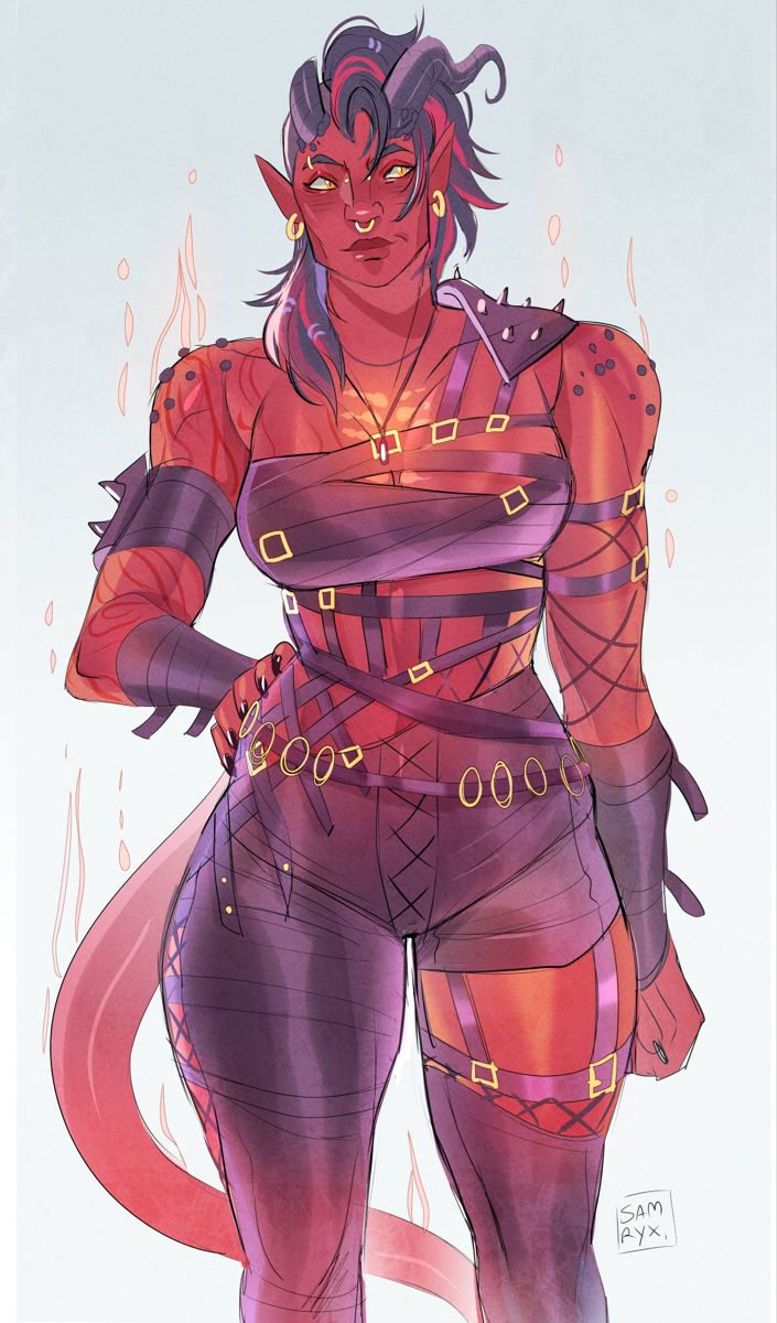 Karlach Baldur's Gate 3. Female