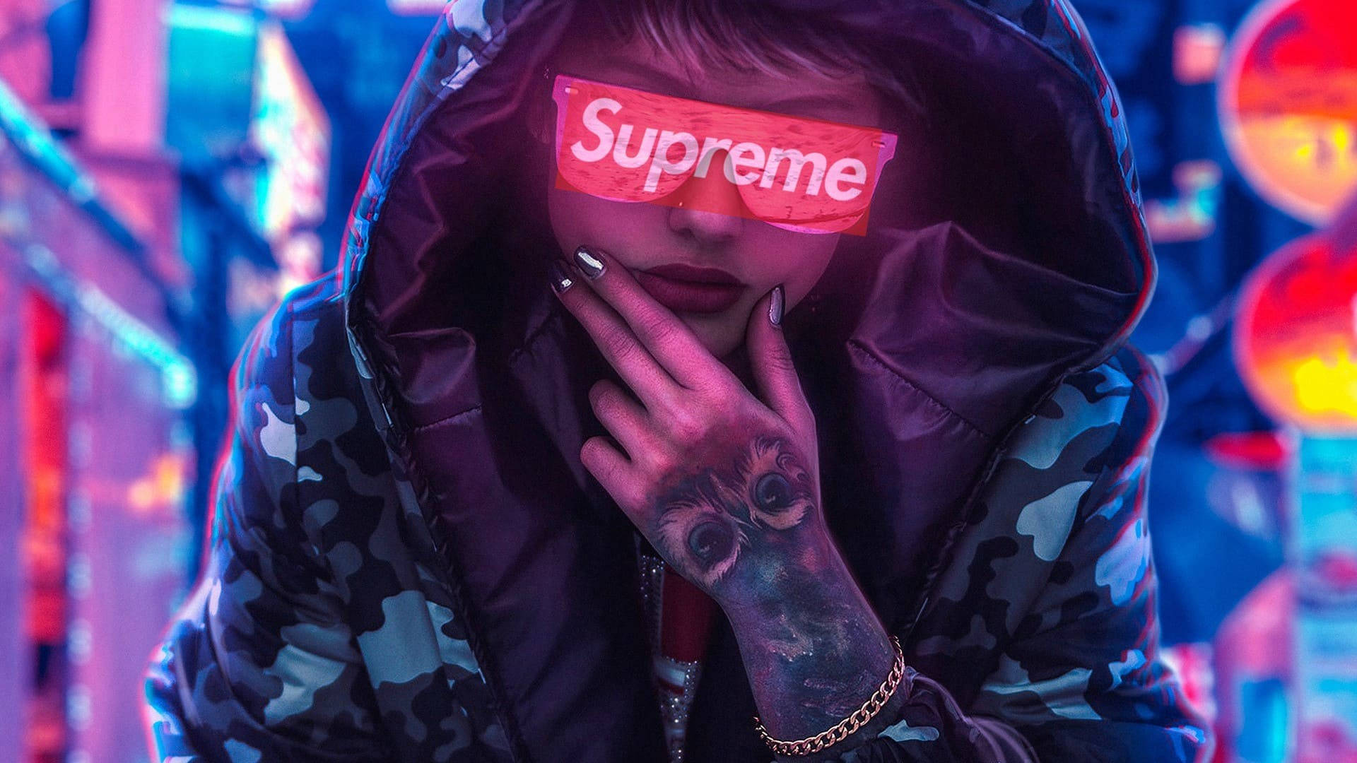 Purple Supreme Wallpaper