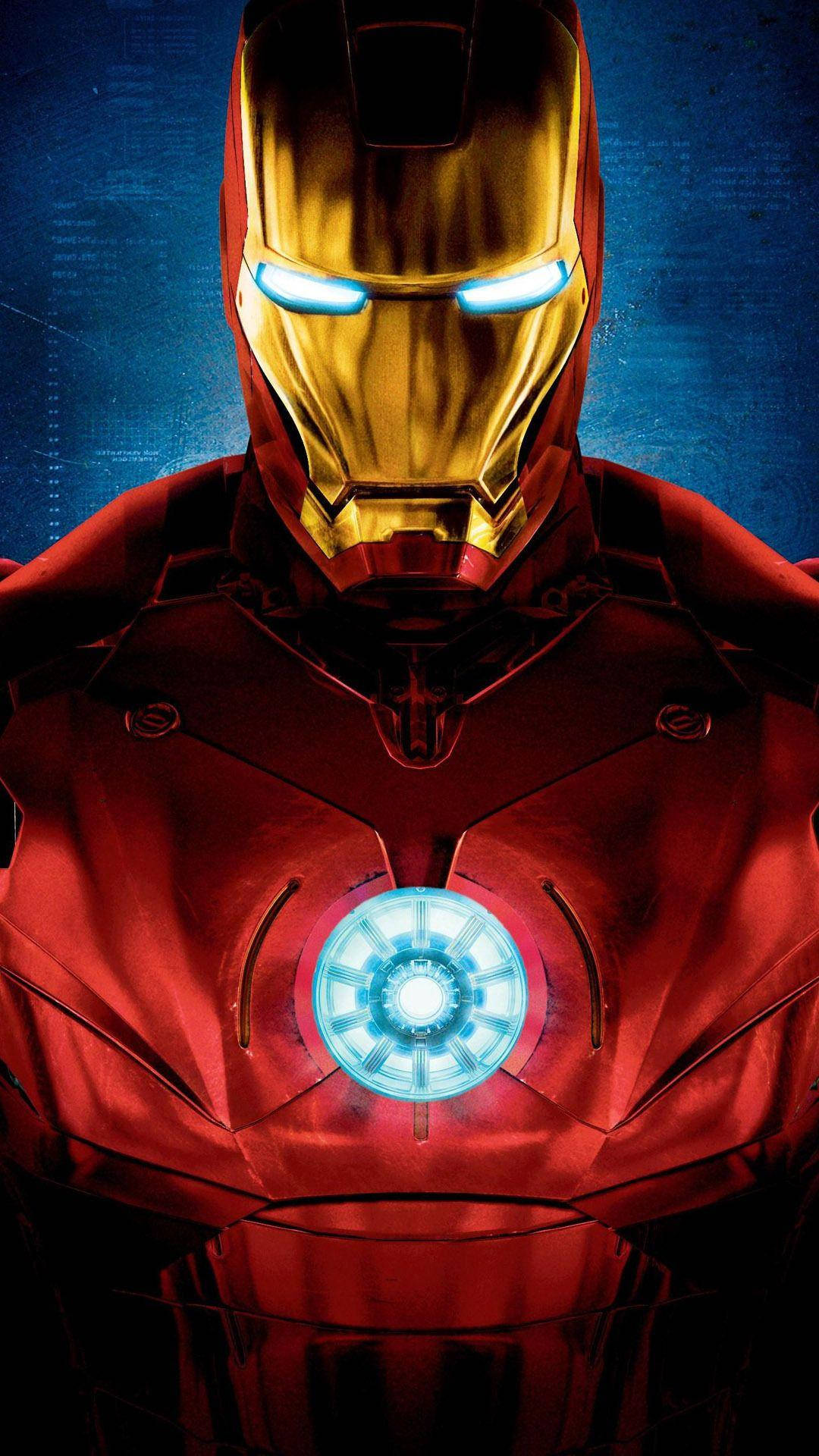 Arc Reactor Iron Man iPhone Wallpaper