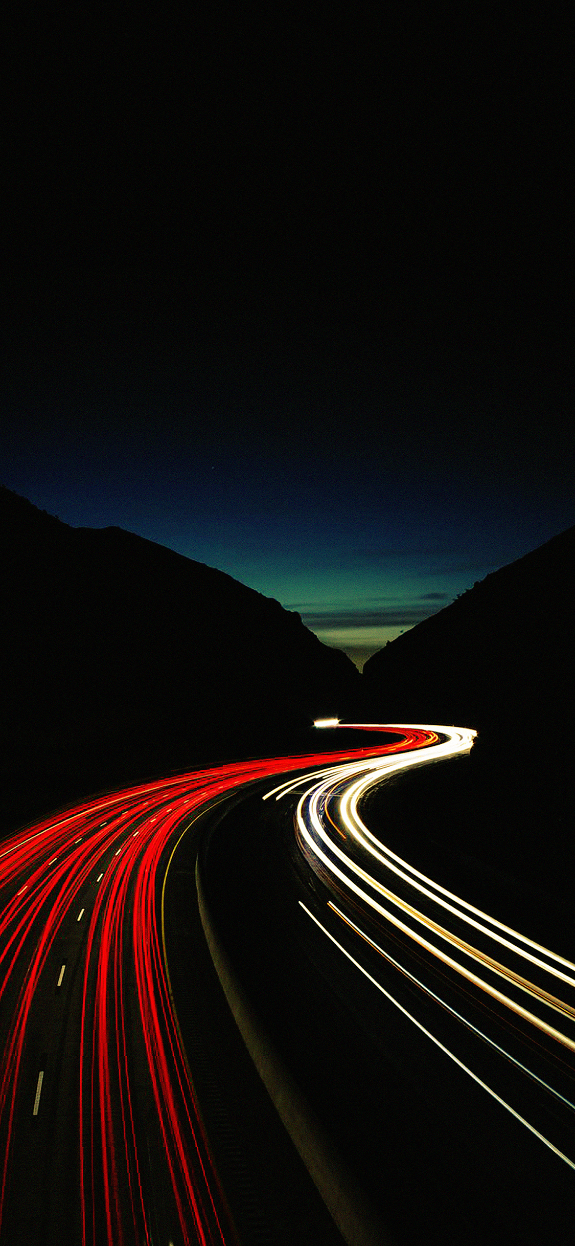 Street Car Dark Lights Night
