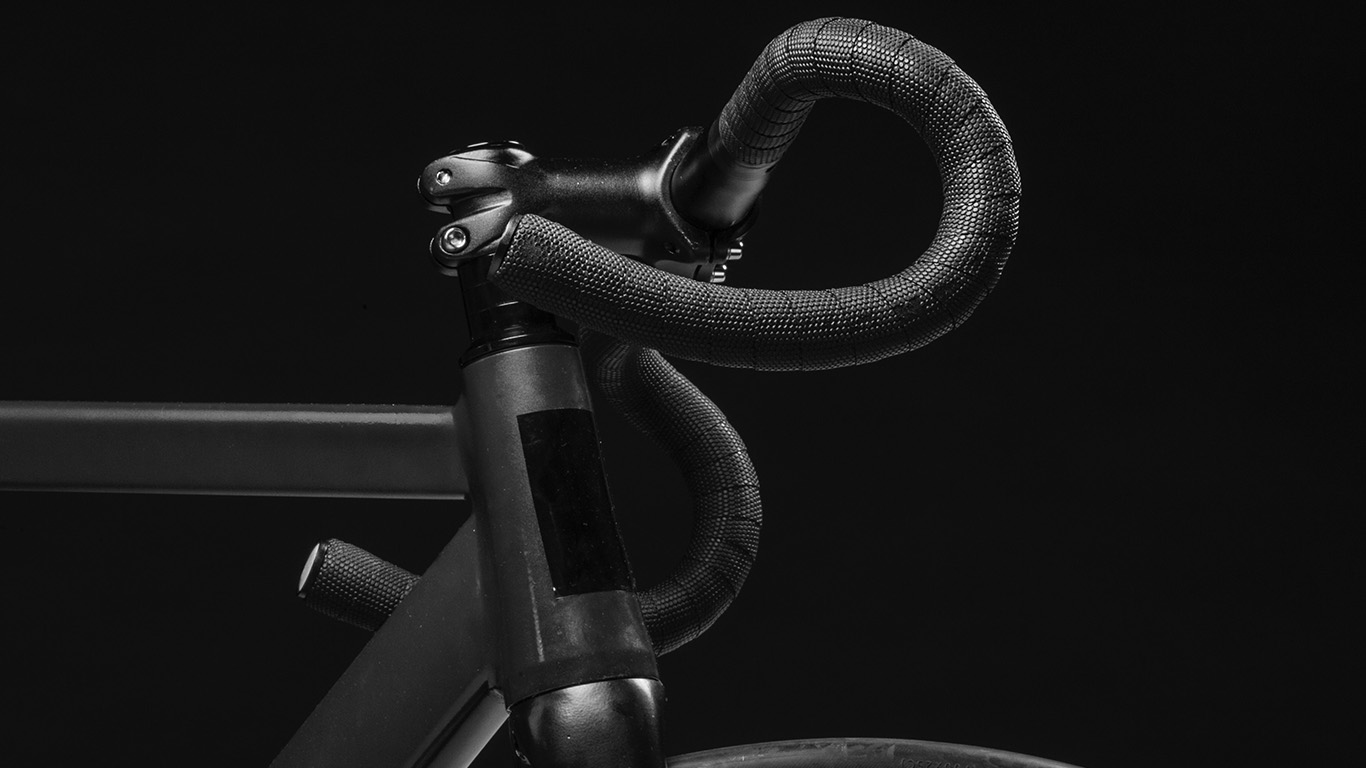 Bicycle Dark Bw Minimal Nature