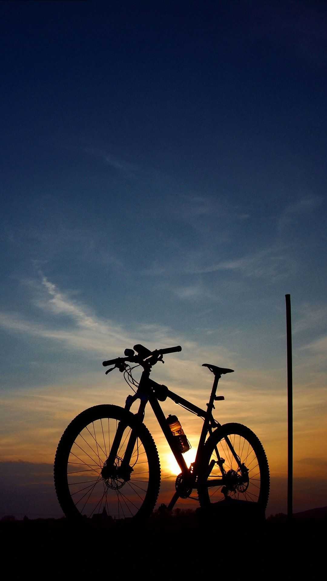 Minimalist bicycle Wallpaper Download