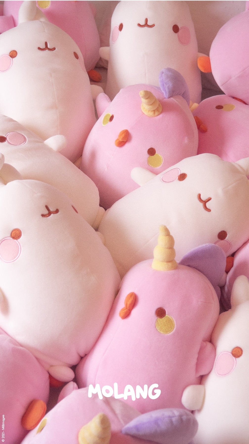 Molang Plush Wallpaper: Discover