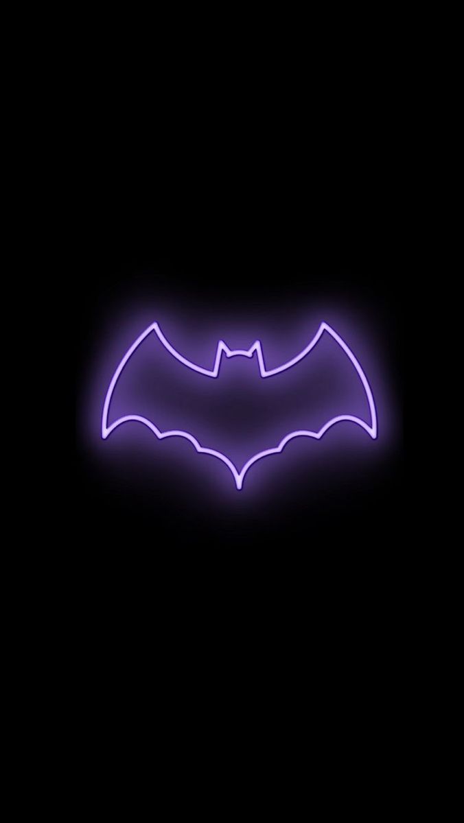 batman. Neon wallpaper, Dark purple