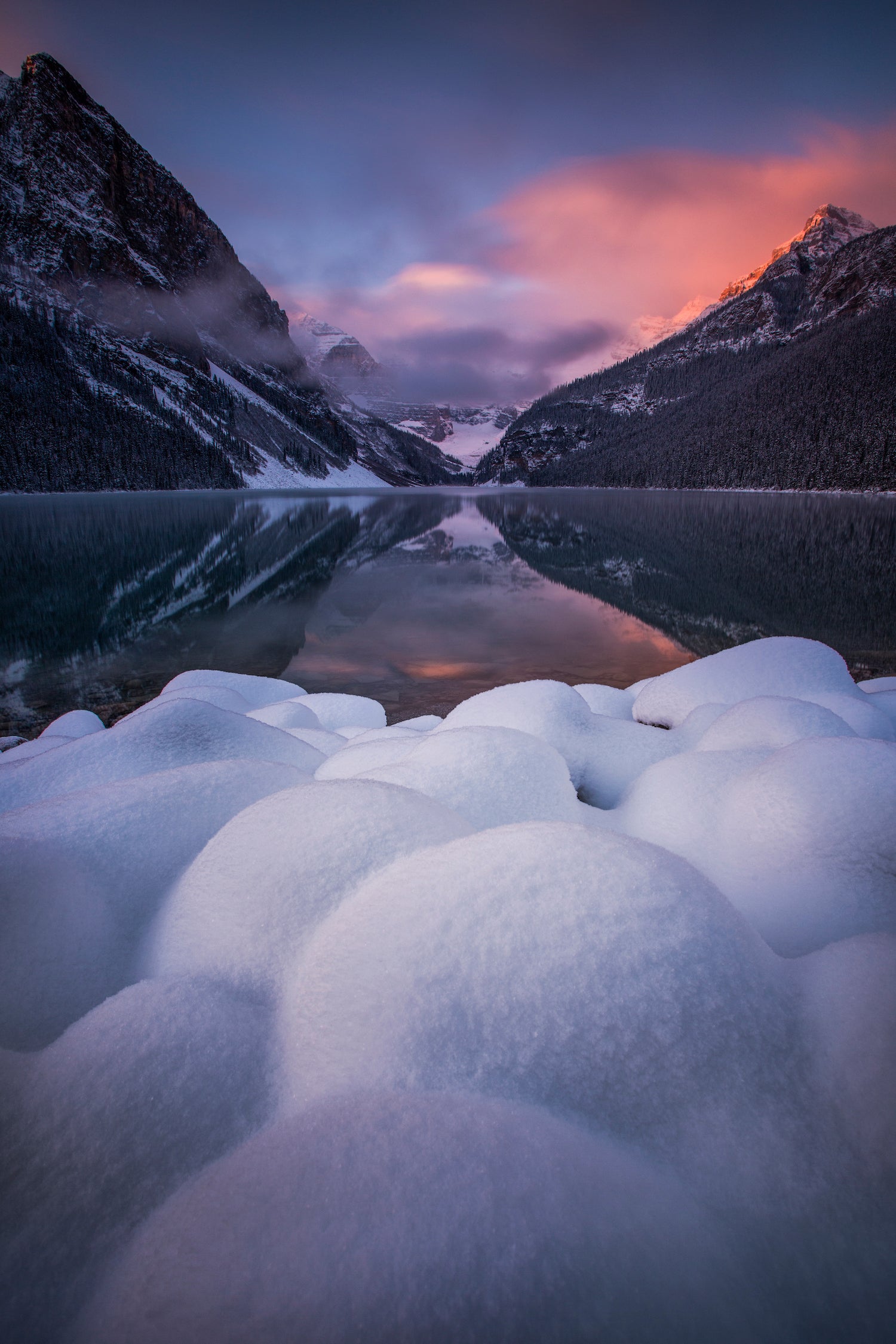 Winter Sunrise Lake Wallpapers - Wallpaper Cave