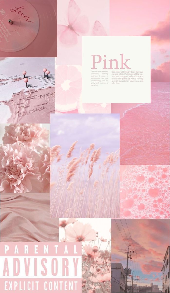 Pink Wallpaper. Rose gold accents