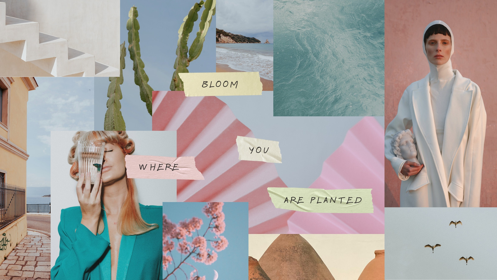Free pink aesthetic desktop wallpaper