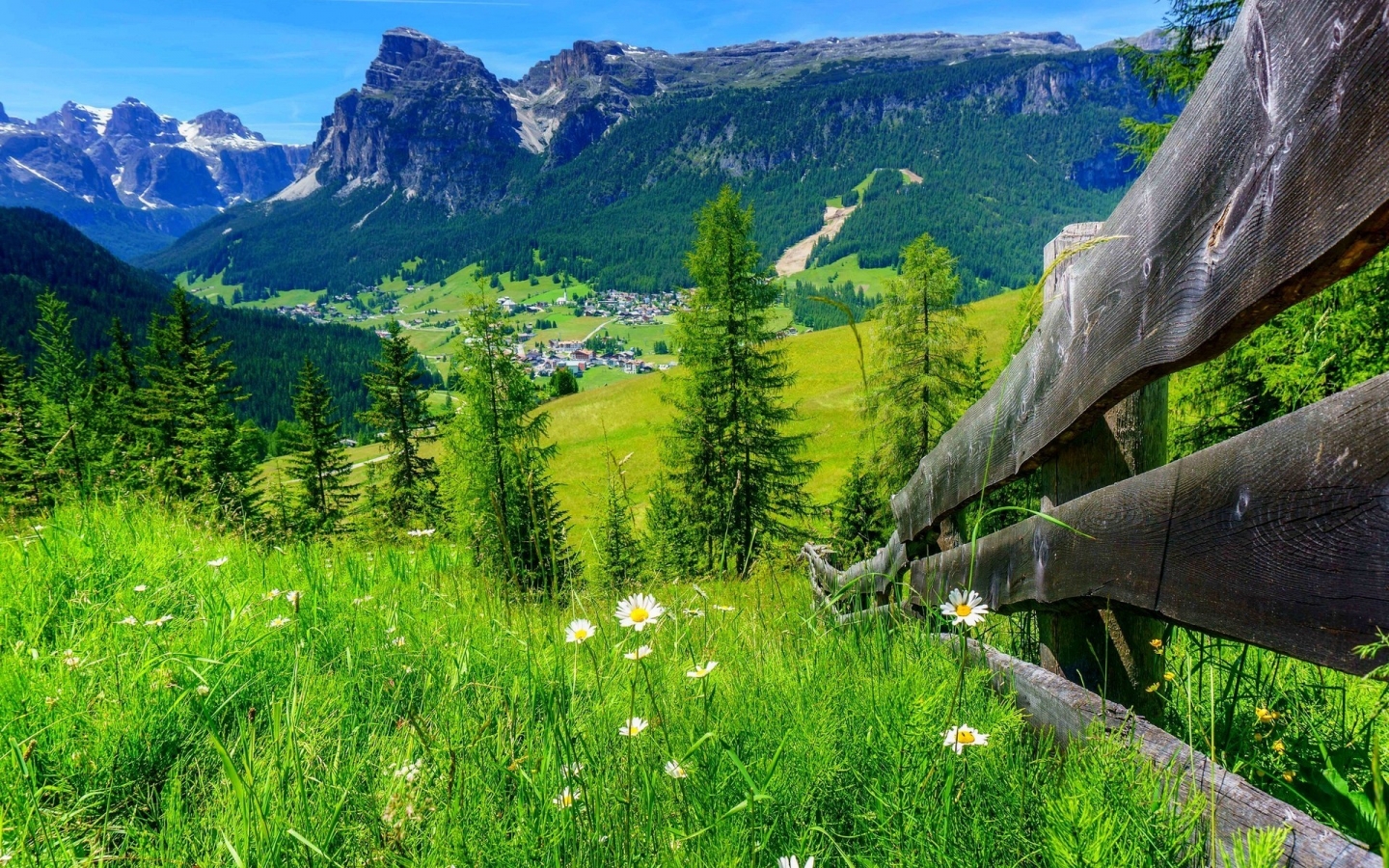 Spring Mountain Landscape 1440 x 900