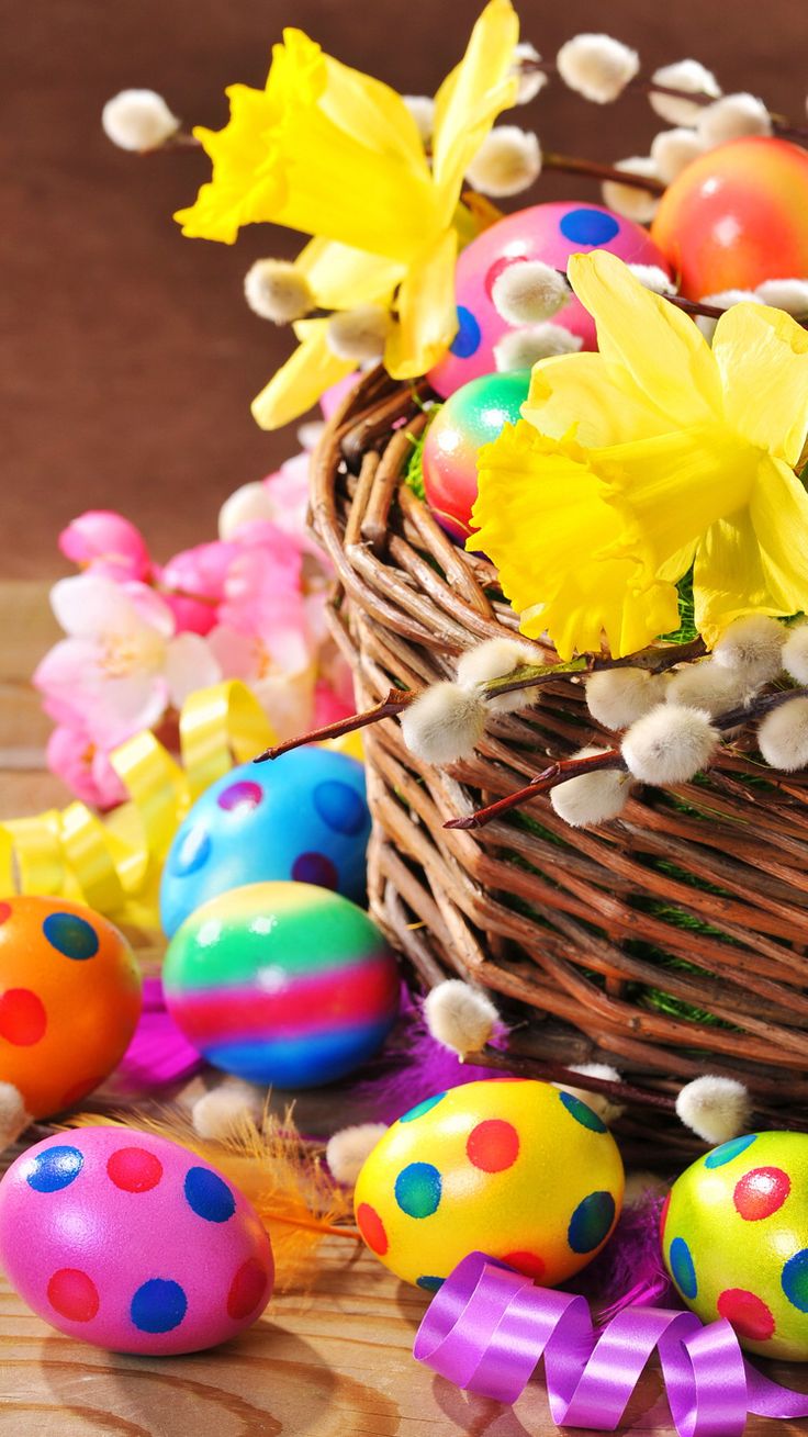 Easter Basket. Easter wallpaper